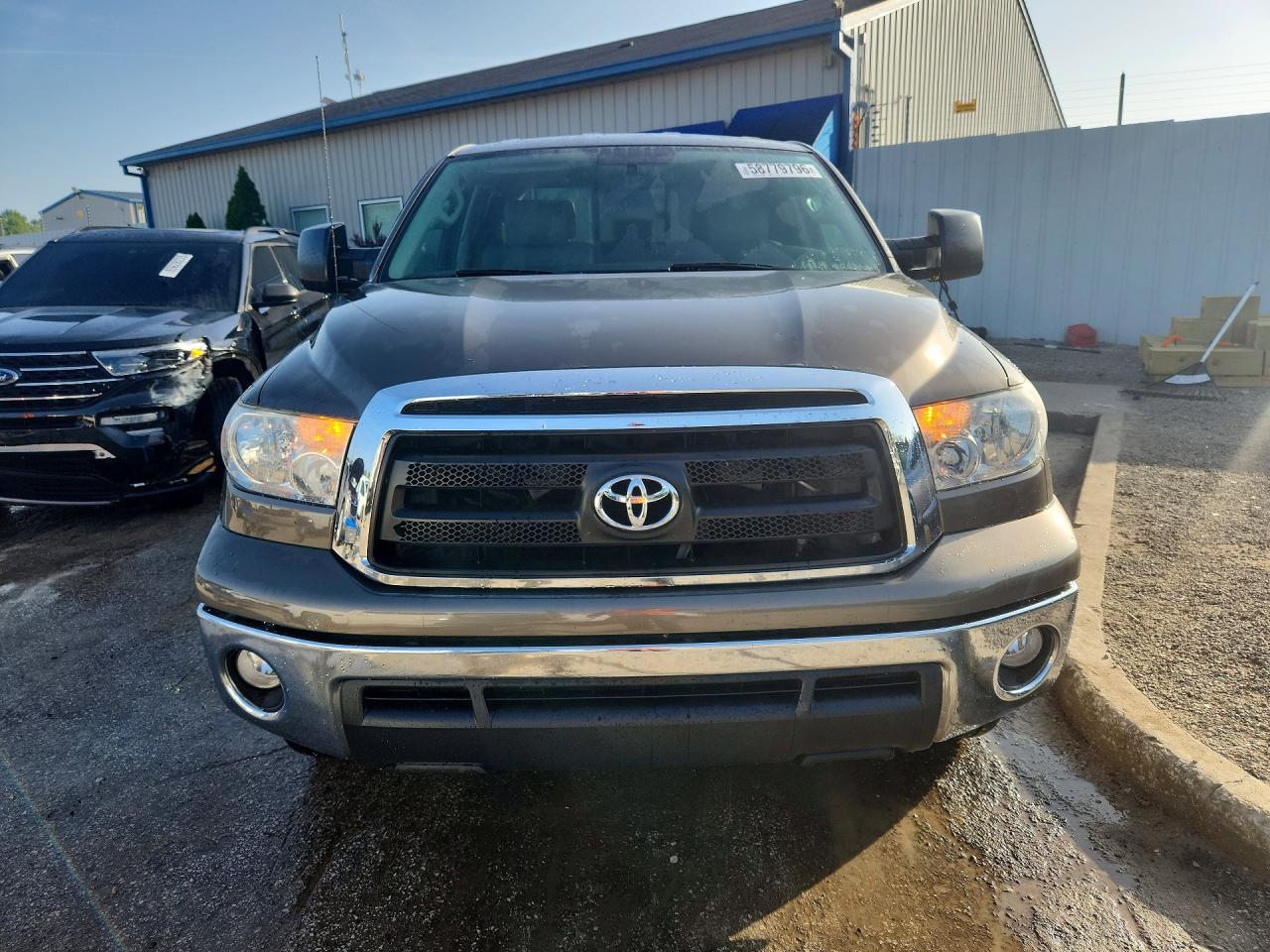 2012 Toyota Tundra Double Cab Sr5 Gray vin: 5TFUW5F14CX266081