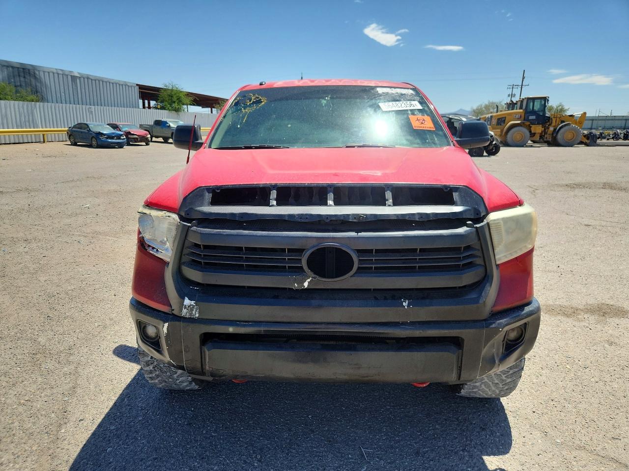 2014 Toyota Tundra Sr5 Красный vin: 5TFUW5F14EX354051