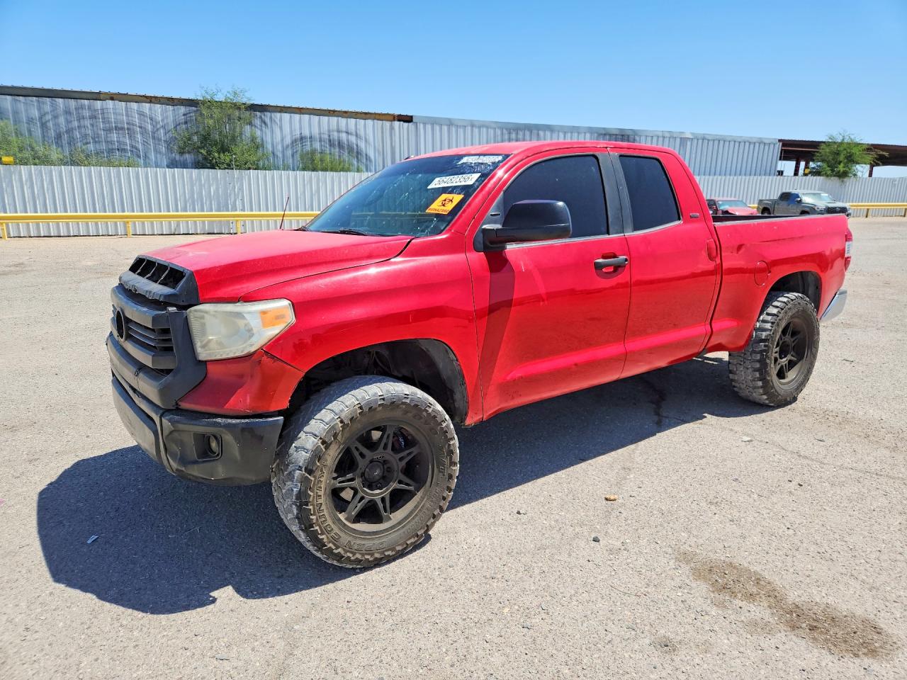 2014 Toyota Tundra Sr5 Красный vin: 5TFUW5F14EX354051