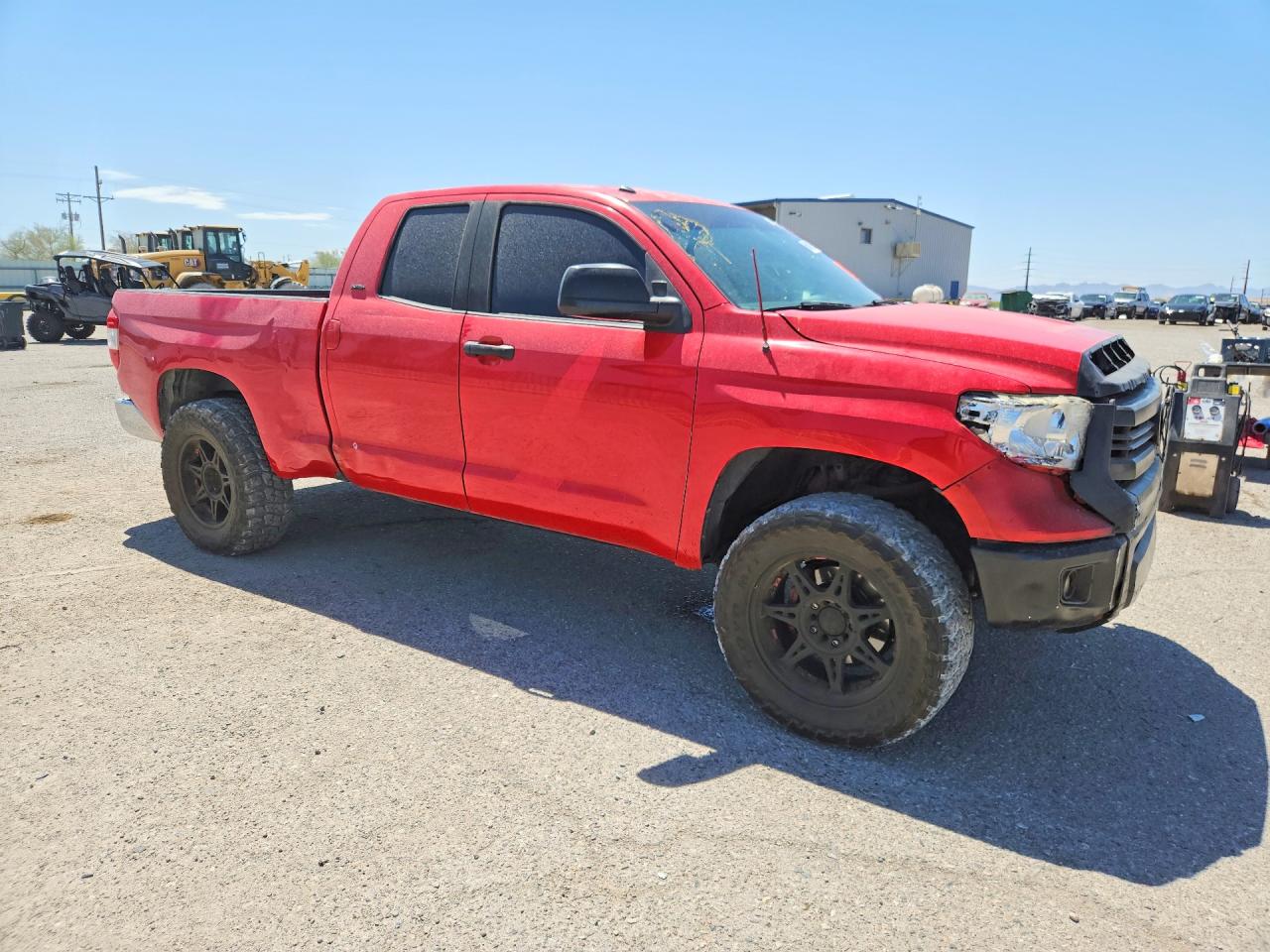 2014 Toyota Tundra Sr5 Красный vin: 5TFUW5F14EX354051
