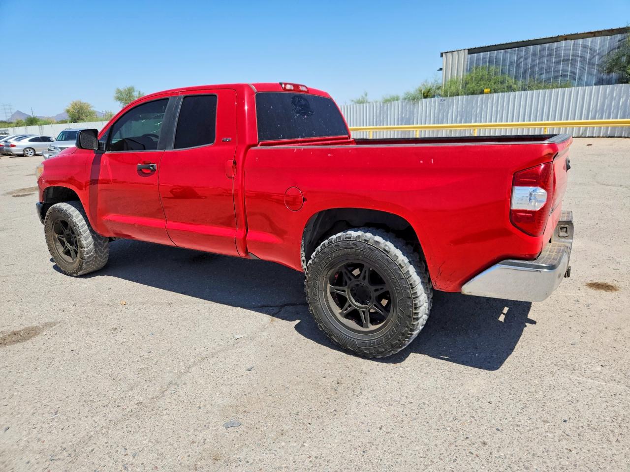 2014 Toyota Tundra Sr5 Красный vin: 5TFUW5F14EX354051