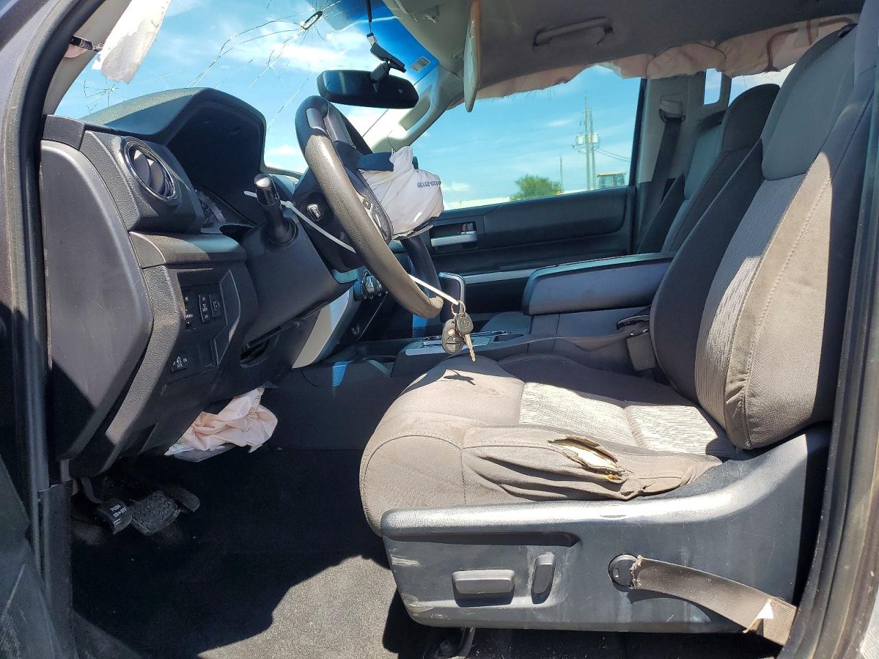 2015 Toyota Tundra Sr5 Gray vin: 5TFUW5F14FX424018