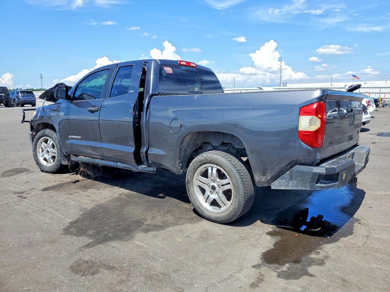 2015 Toyota Tundra Sr5 Gray vin: 5TFUW5F14FX424018