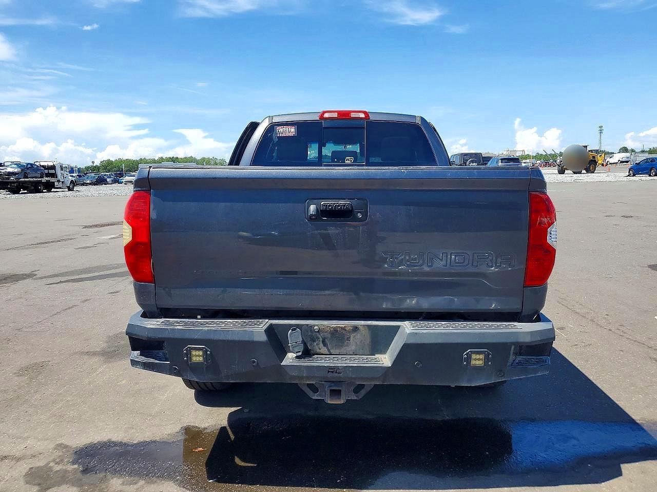 2015 Toyota Tundra Sr5 Gray vin: 5TFUW5F14FX424018
