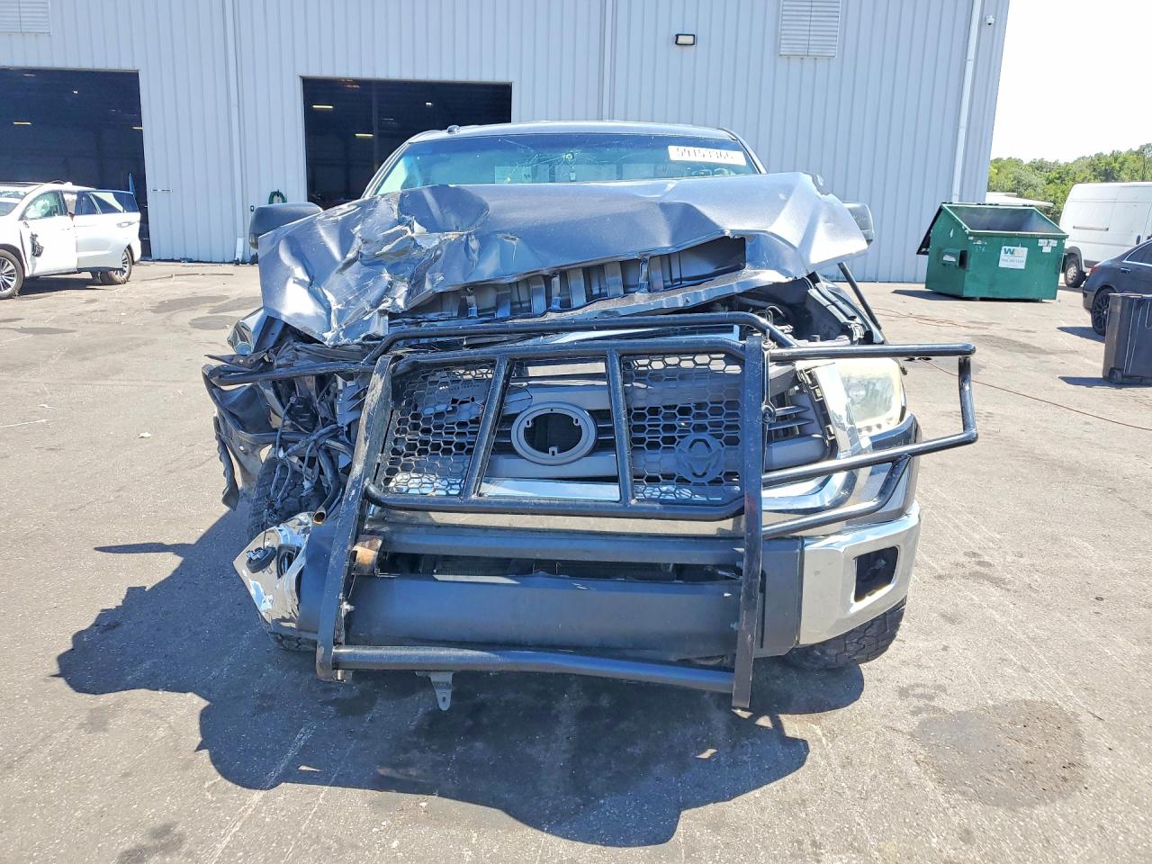 2015 Toyota Tundra Sr5 Gray vin: 5TFUW5F14FX424018
