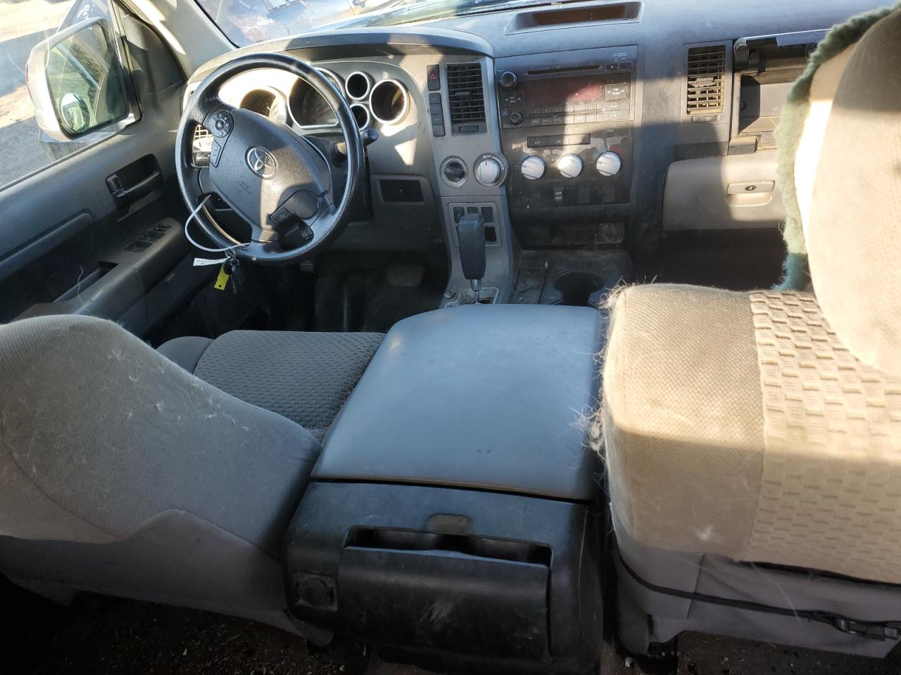 2011 Toyota Tundra Double Cab Sr5 Silver vin: 5TFUW5F15BX194483