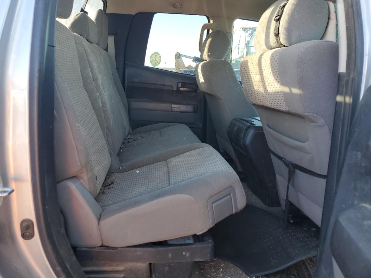 2011 Toyota Tundra Double Cab Sr5 Silver vin: 5TFUW5F15BX194483