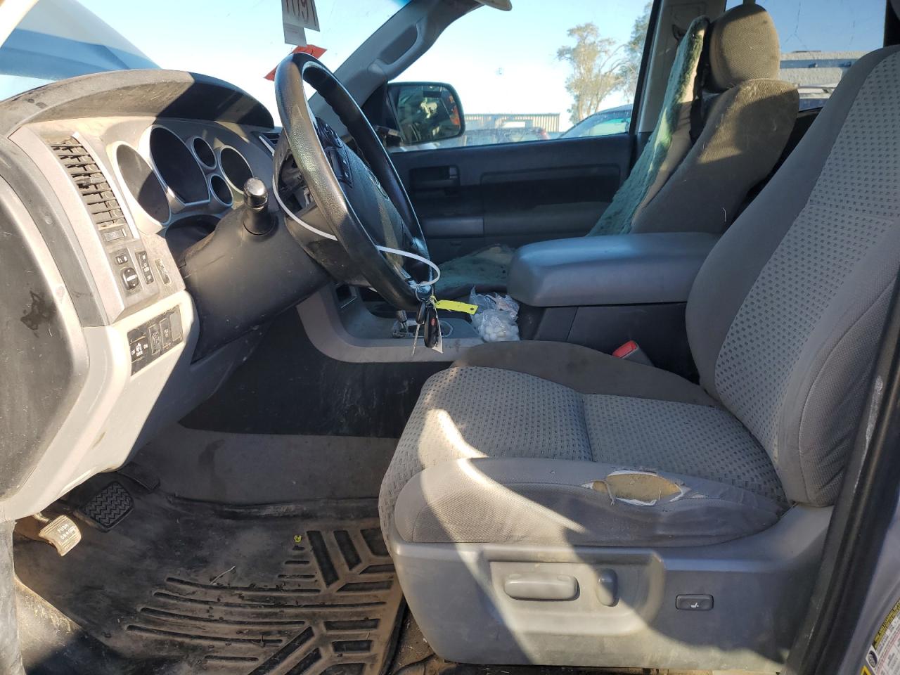 2011 Toyota Tundra Double Cab Sr5 Silver vin: 5TFUW5F15BX194483