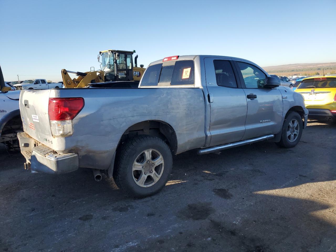 2011 Toyota Tundra Double Cab Sr5 Silver vin: 5TFUW5F15BX194483