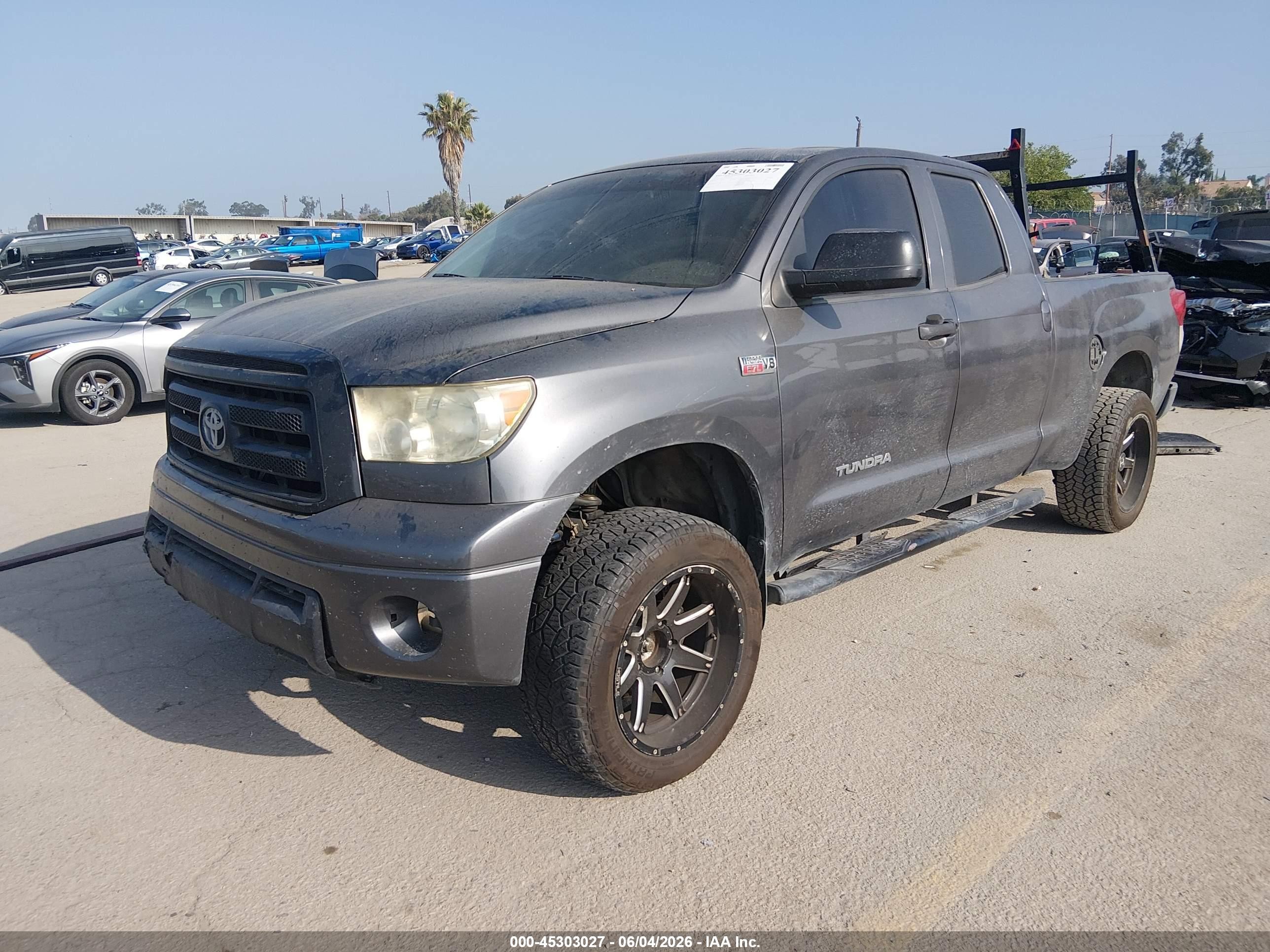 2012 Toyota Tundra Grade 5.7l V8 Gray vin: 5TFUW5F15CX265487