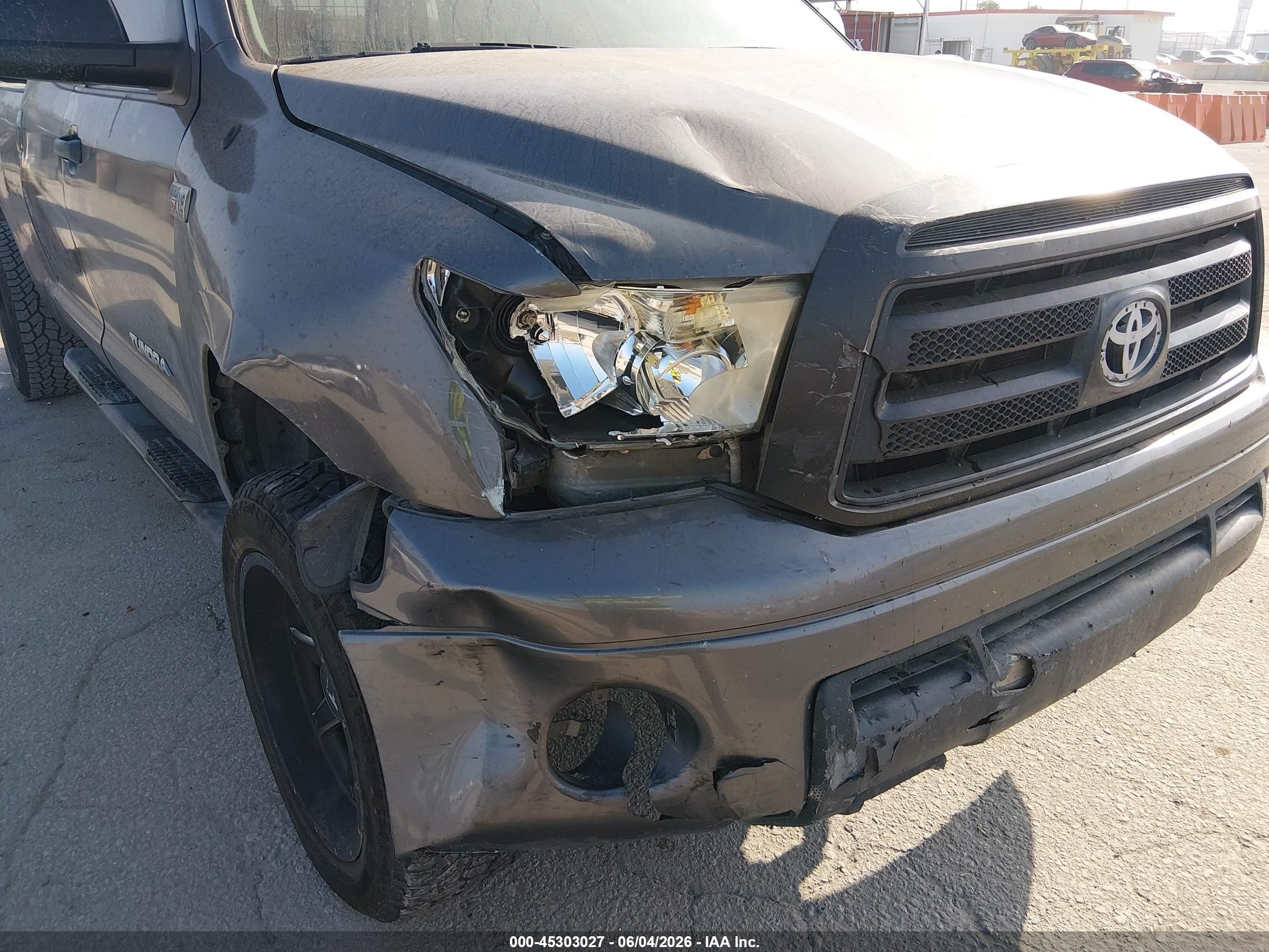 2012 Toyota Tundra Grade 5.7l V8 Gray vin: 5TFUW5F15CX265487