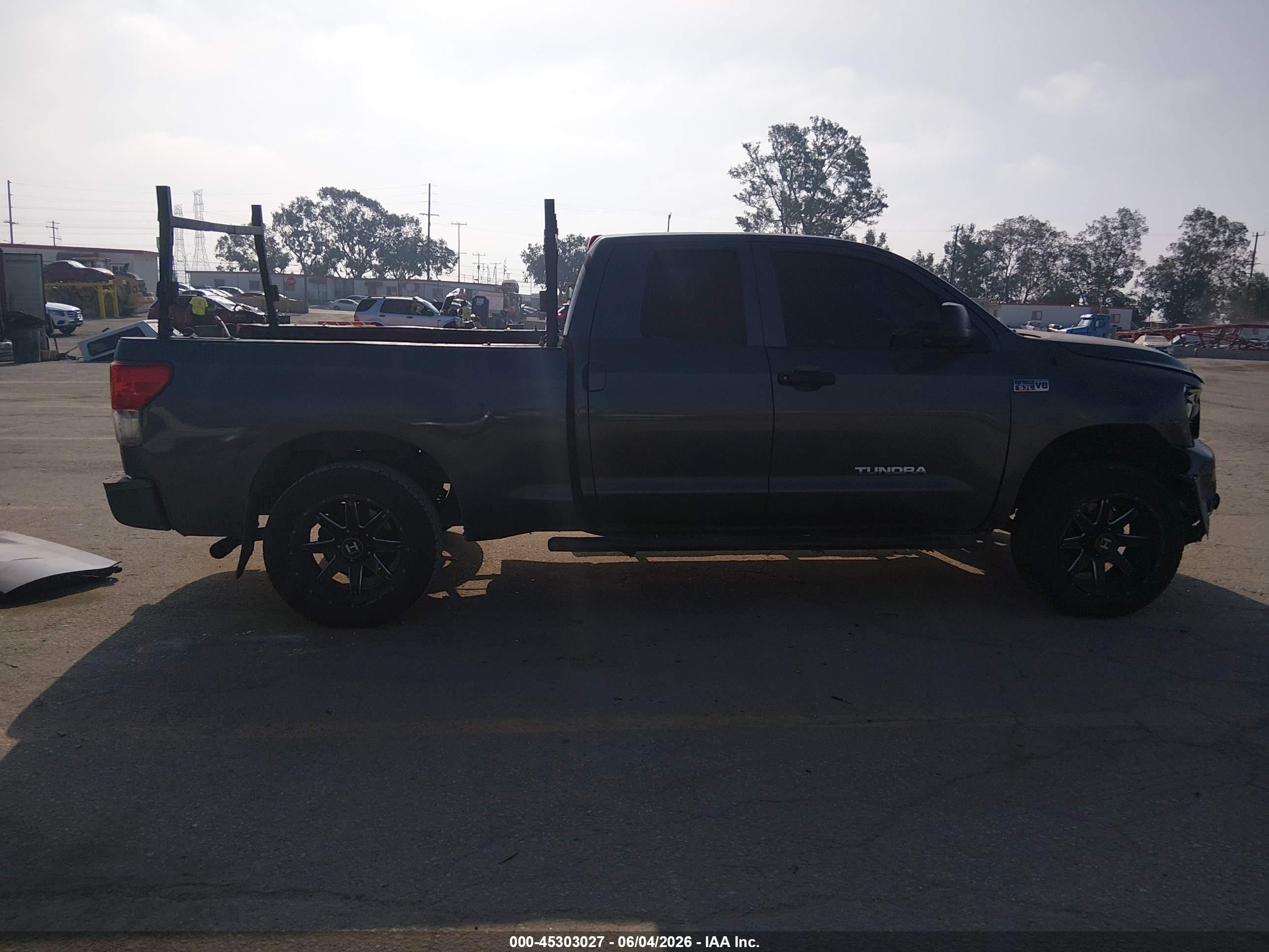 2012 Toyota Tundra Grade 5.7l V8 Gray vin: 5TFUW5F15CX265487