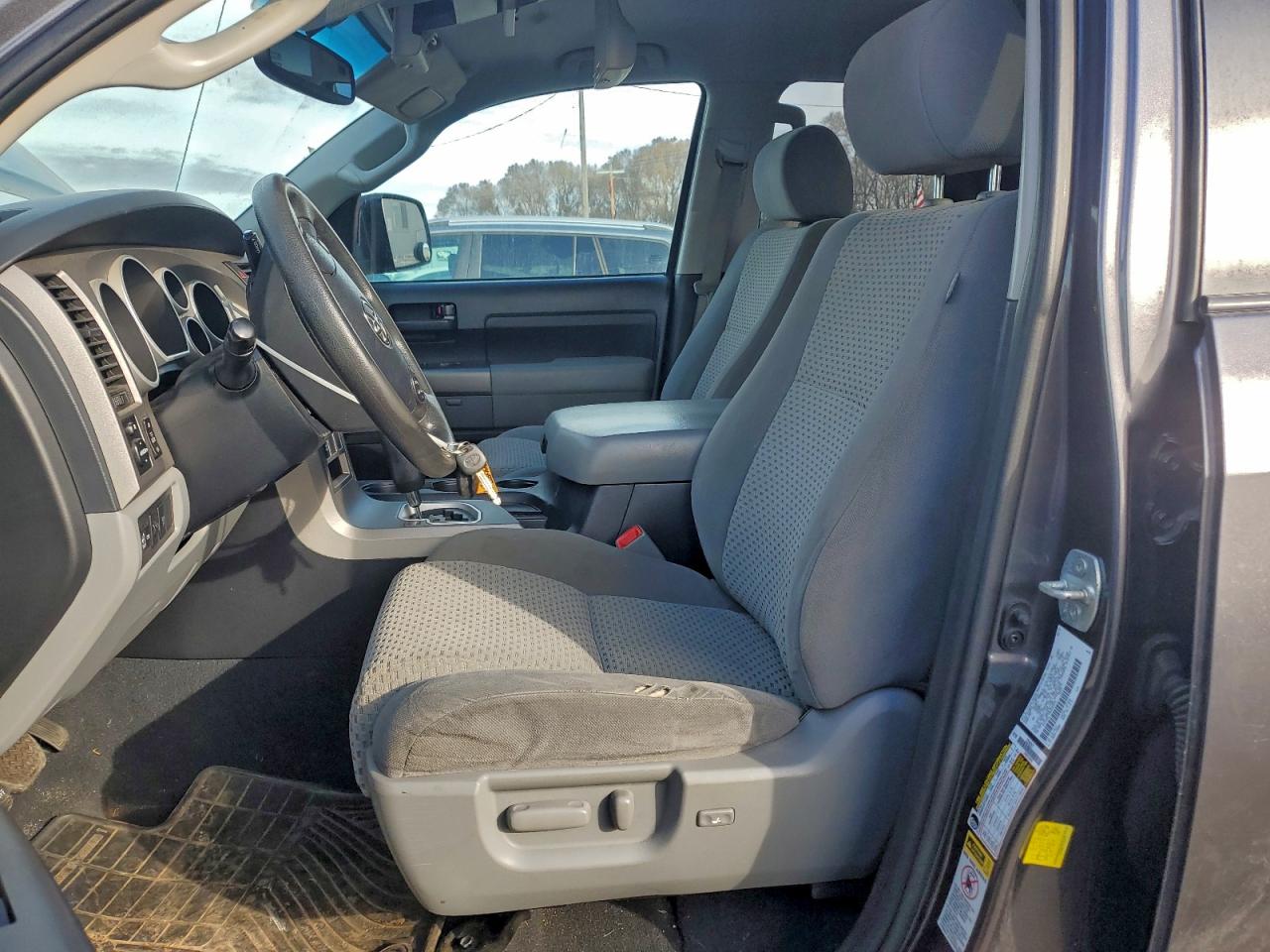 2013 Toyota Tundra Double Cab Sr5 Gray vin: 5TFUW5F15DX292979