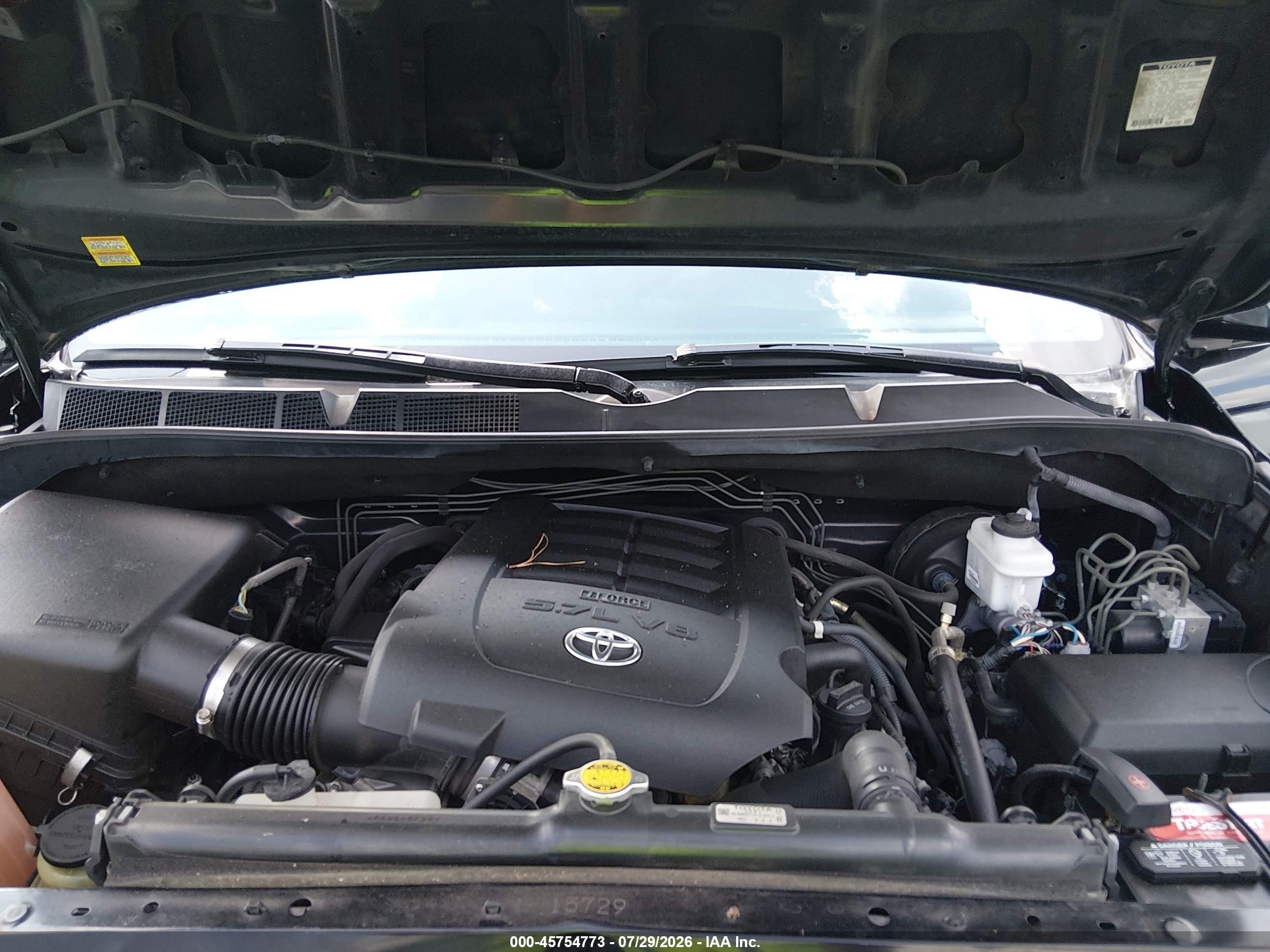 2013 Toyota Tundra Grade 5.7l V8 Black vin: 5TFUW5F15DX302524
