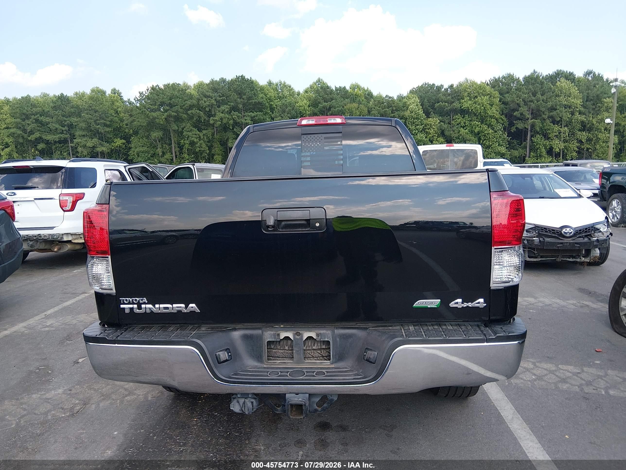 2013 Toyota Tundra Grade 5.7l V8 Black vin: 5TFUW5F15DX302524