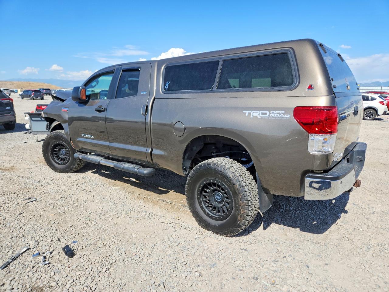 2010 Toyota Tundra Double Cab Sr5 Tan vin: 5TFUW5F16AX102814