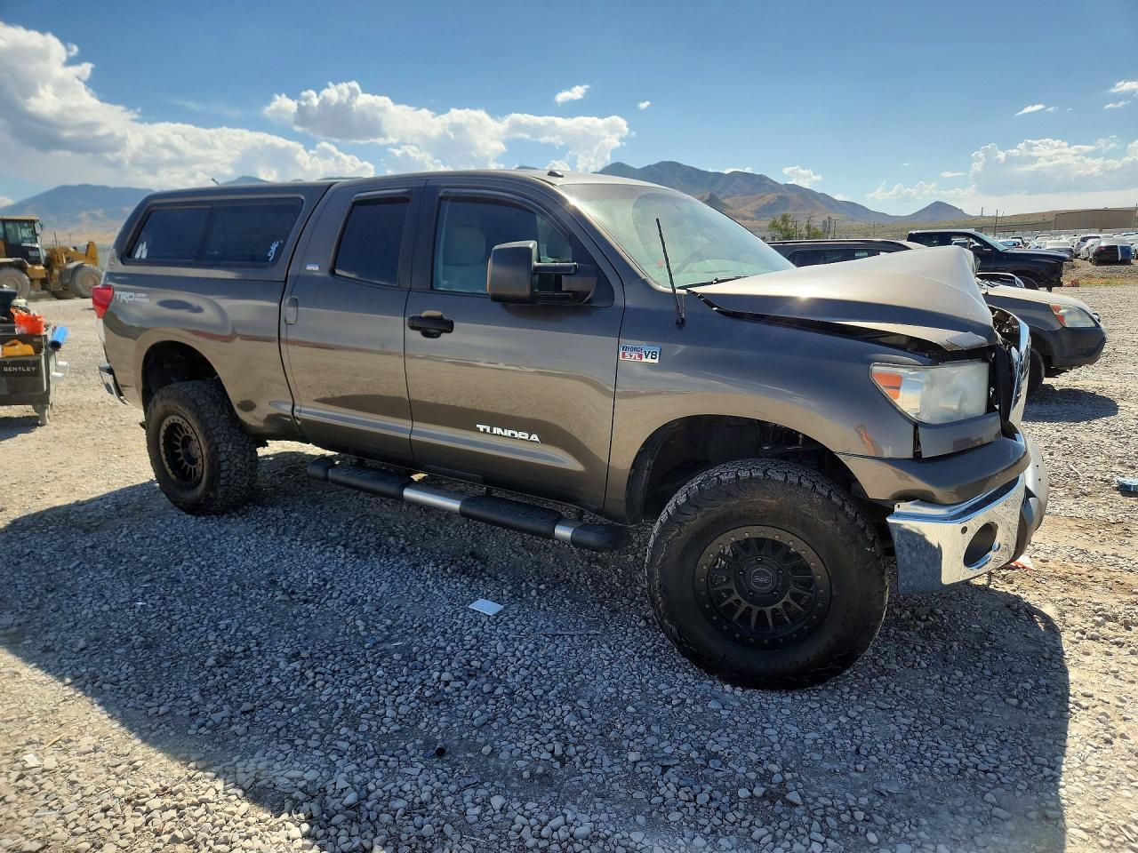 2010 Toyota Tundra Double Cab Sr5 Tan vin: 5TFUW5F16AX102814
