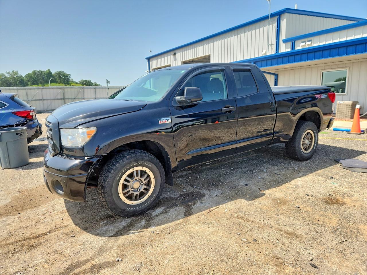 2010 Toyota Tundra Double Cab Sr5 Black vin: 5TFUW5F16AX127356