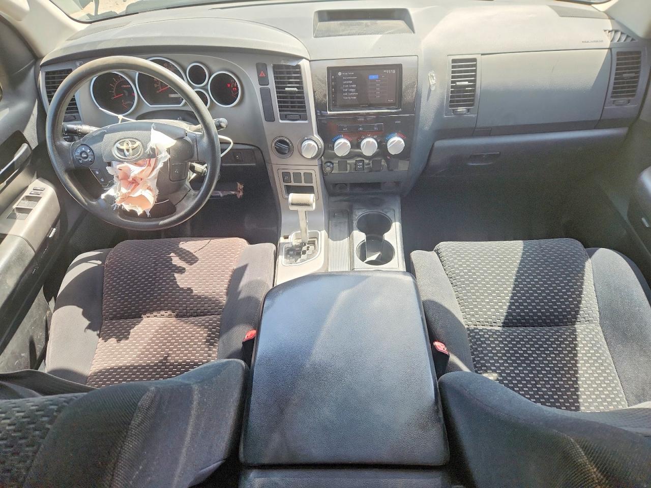 2010 Toyota Tundra Double Cab Sr5 Black vin: 5TFUW5F16AX127356