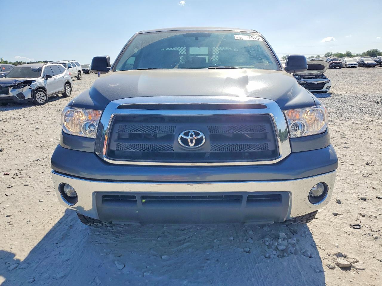 2010 Toyota Tundra Double Cab Sr5 Синий vin: 5TFUW5F16AX128233