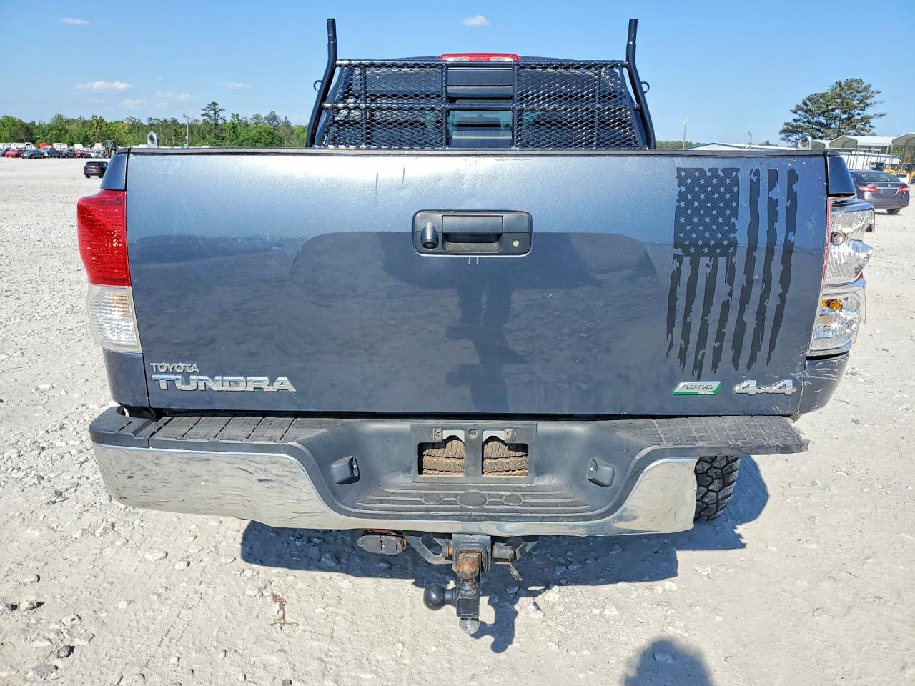 2010 Toyota Tundra Double Cab Sr5 Синий vin: 5TFUW5F16AX128233