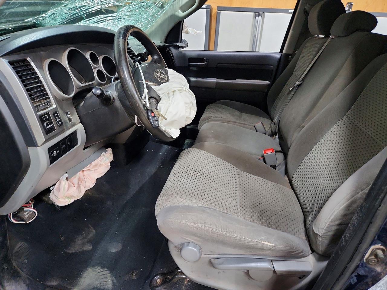 2013 Toyota Tundra Double Cab Sr5 Blue vin: 5TFUW5F16DX318344