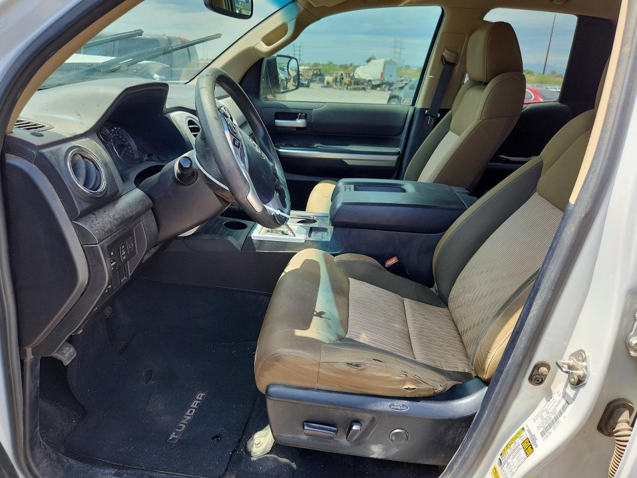 2015 Toyota Tundra Sr5 Белый vin: 5TFUW5F16FX437952