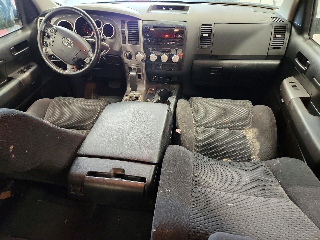 2010 Toyota Tundra Double Cab Sr5 Silver vin: 5TFUW5F17AX096294