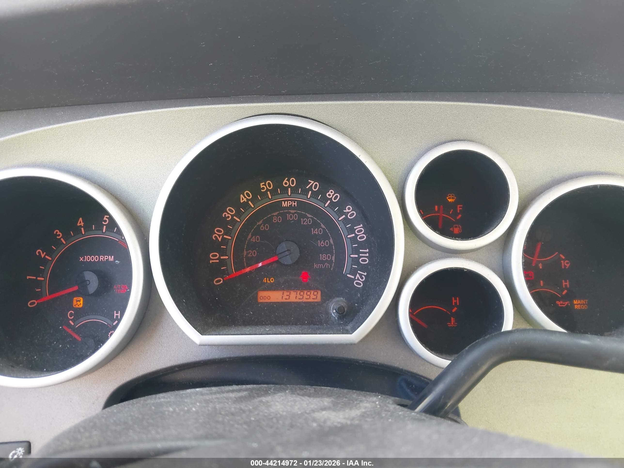 2011 Toyota Tundra Grade 5.7l V8 Blue vin: 5TFUW5F17BX208271