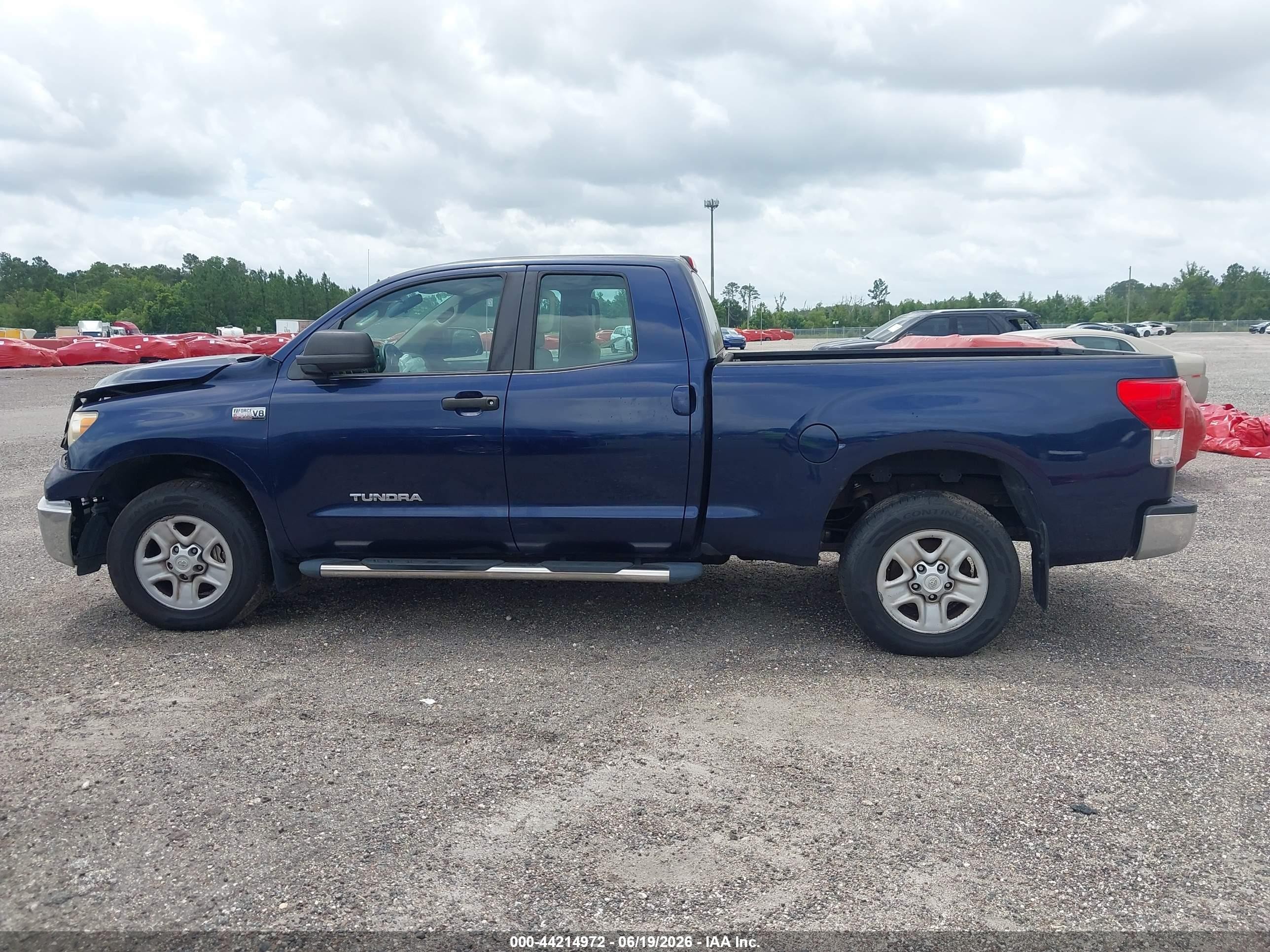 2011 Toyota Tundra Grade 5.7l V8 Blue vin: 5TFUW5F17BX208271