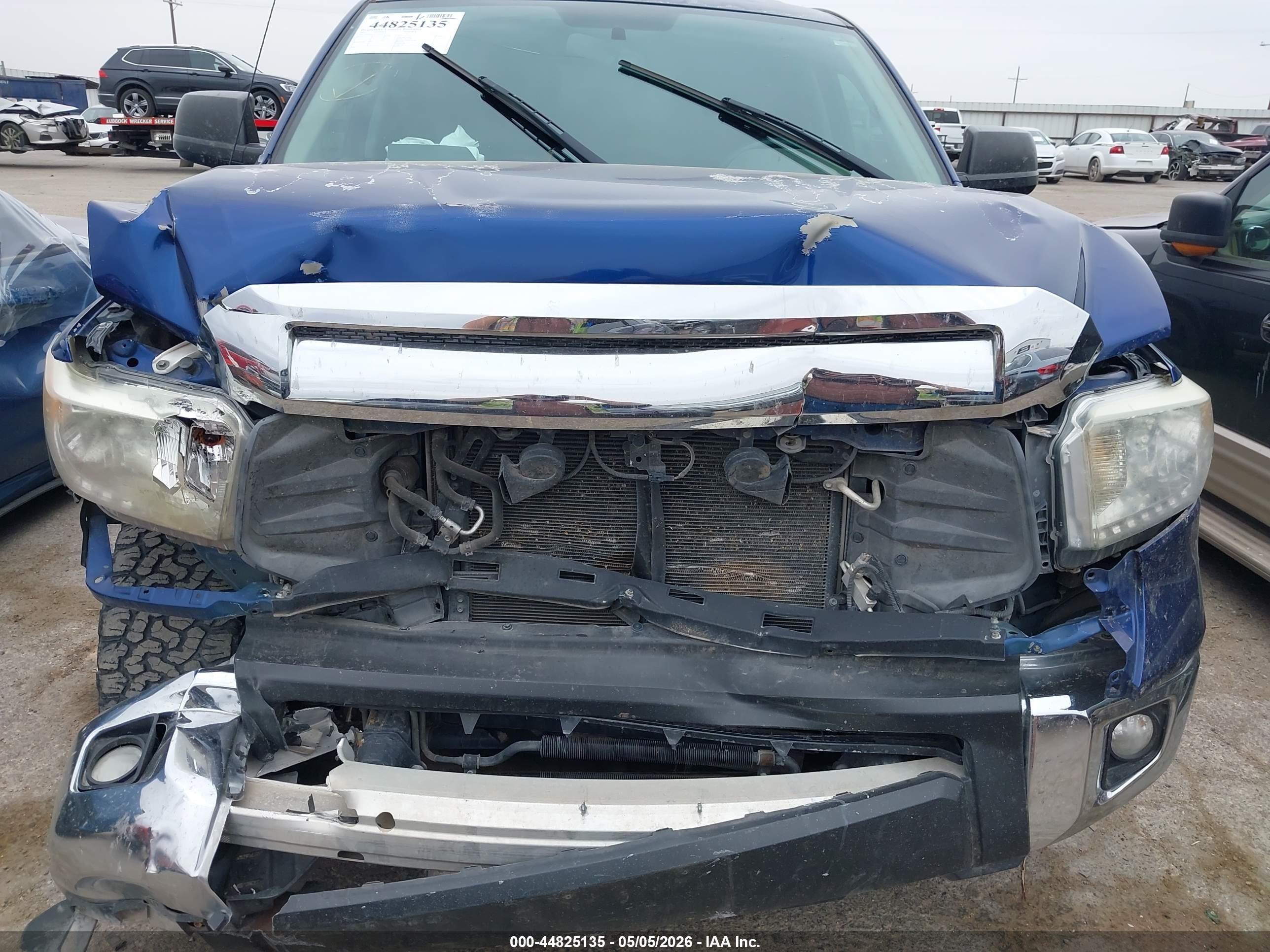2015 Toyota Tundra Sr5 5.7l V8 Dark Blue vin: 5TFUW5F17FX417225