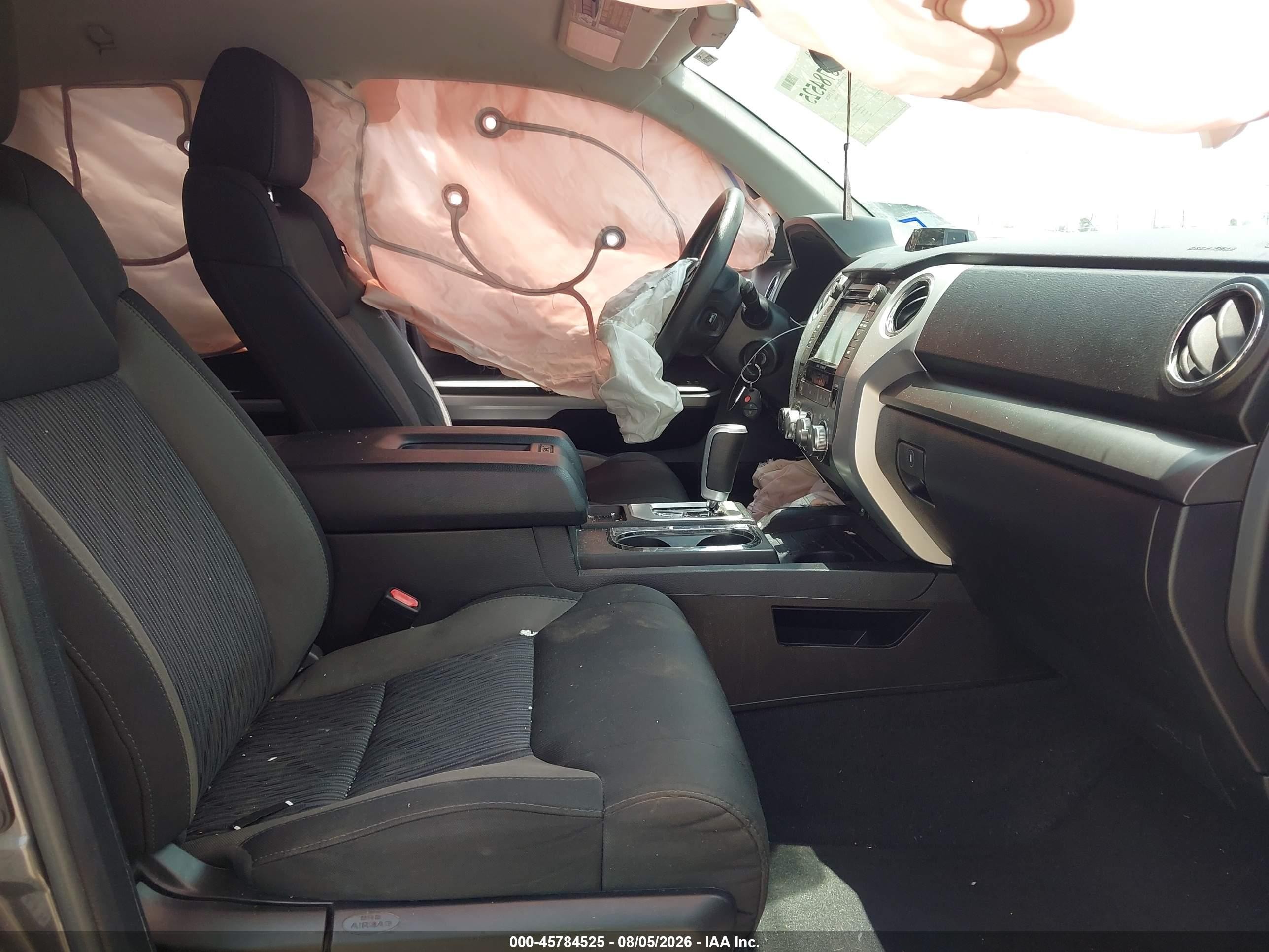 2015 Toyota Tundra Sr5 5.7l V8 Gray vin: 5TFUW5F17FX462388
