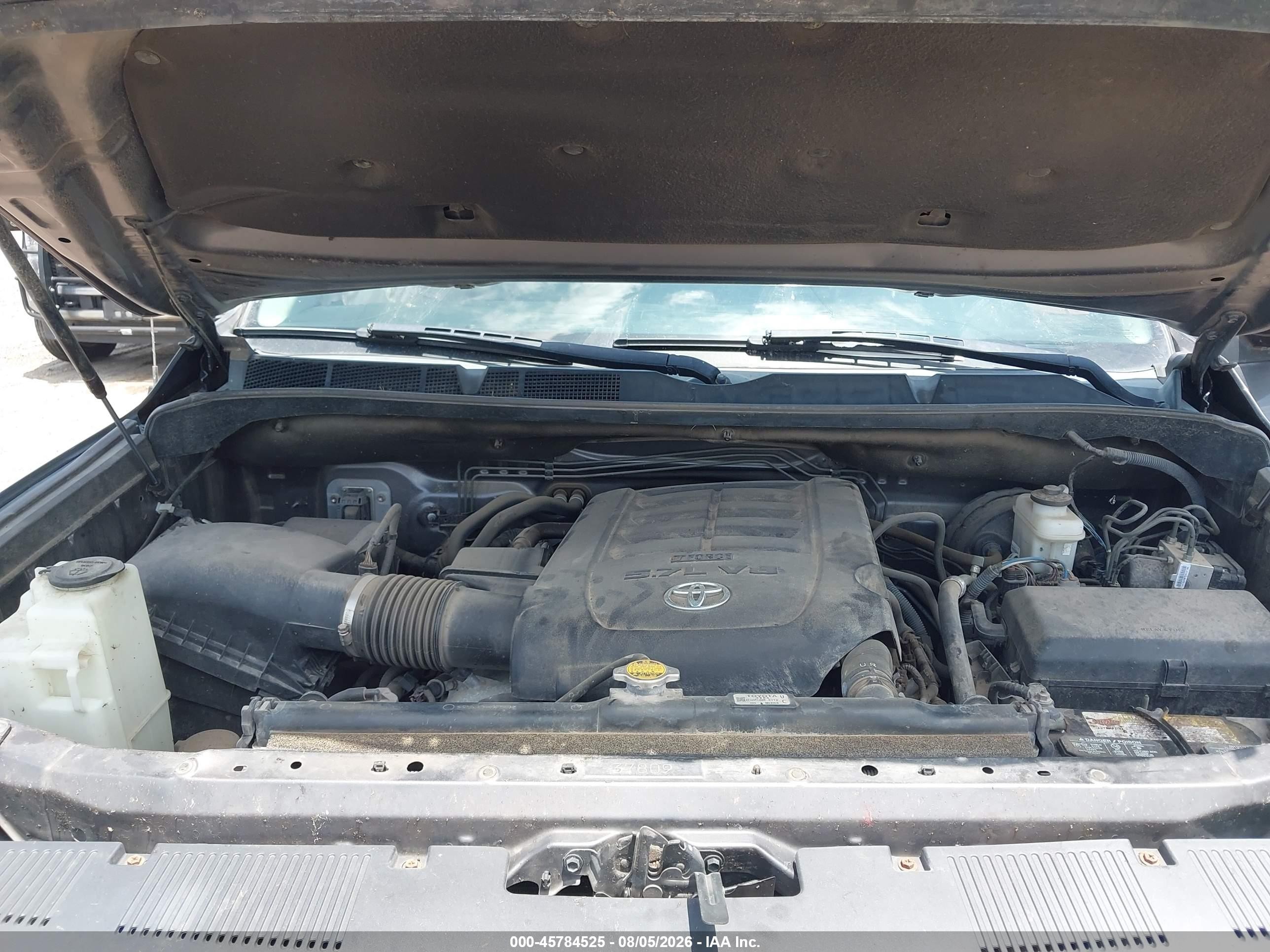 2015 Toyota Tundra Sr5 5.7l V8 Gray vin: 5TFUW5F17FX462388