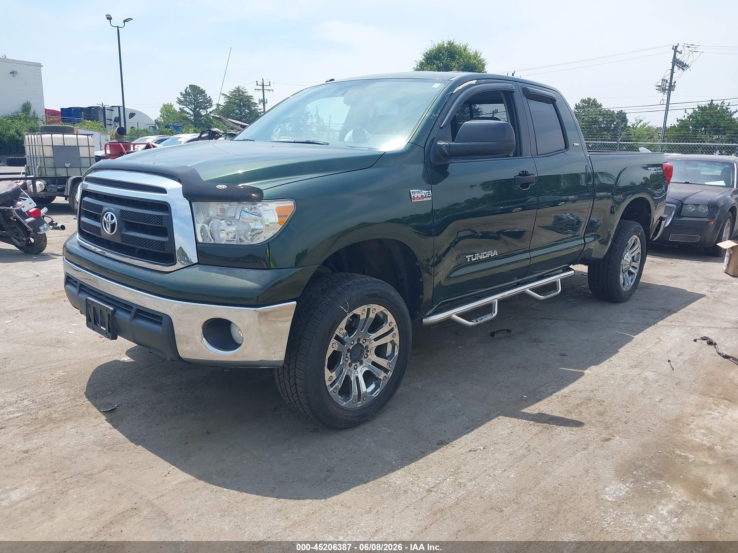 2011 Toyota Tundra Grade 5.7l V8 Green vin: 5TFUW5F18BX200714
