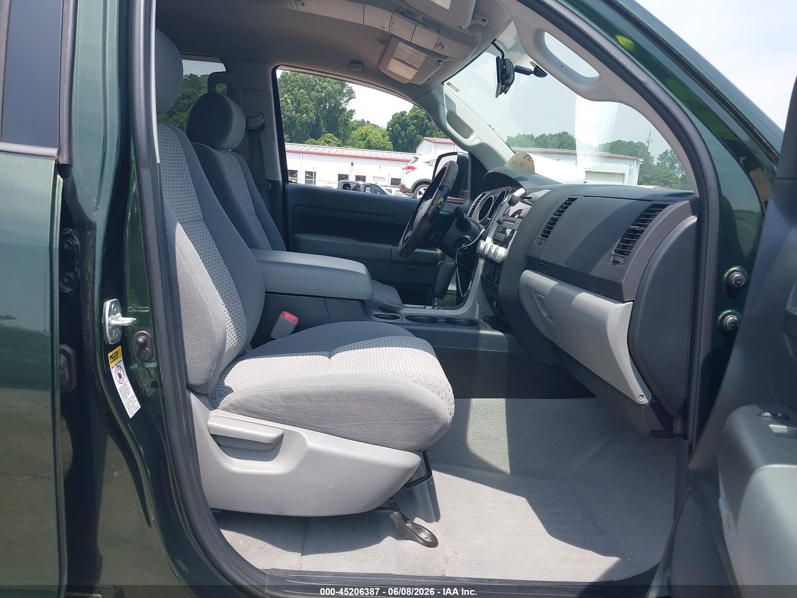 2011 Toyota Tundra Grade 5.7l V8 Green vin: 5TFUW5F18BX200714
