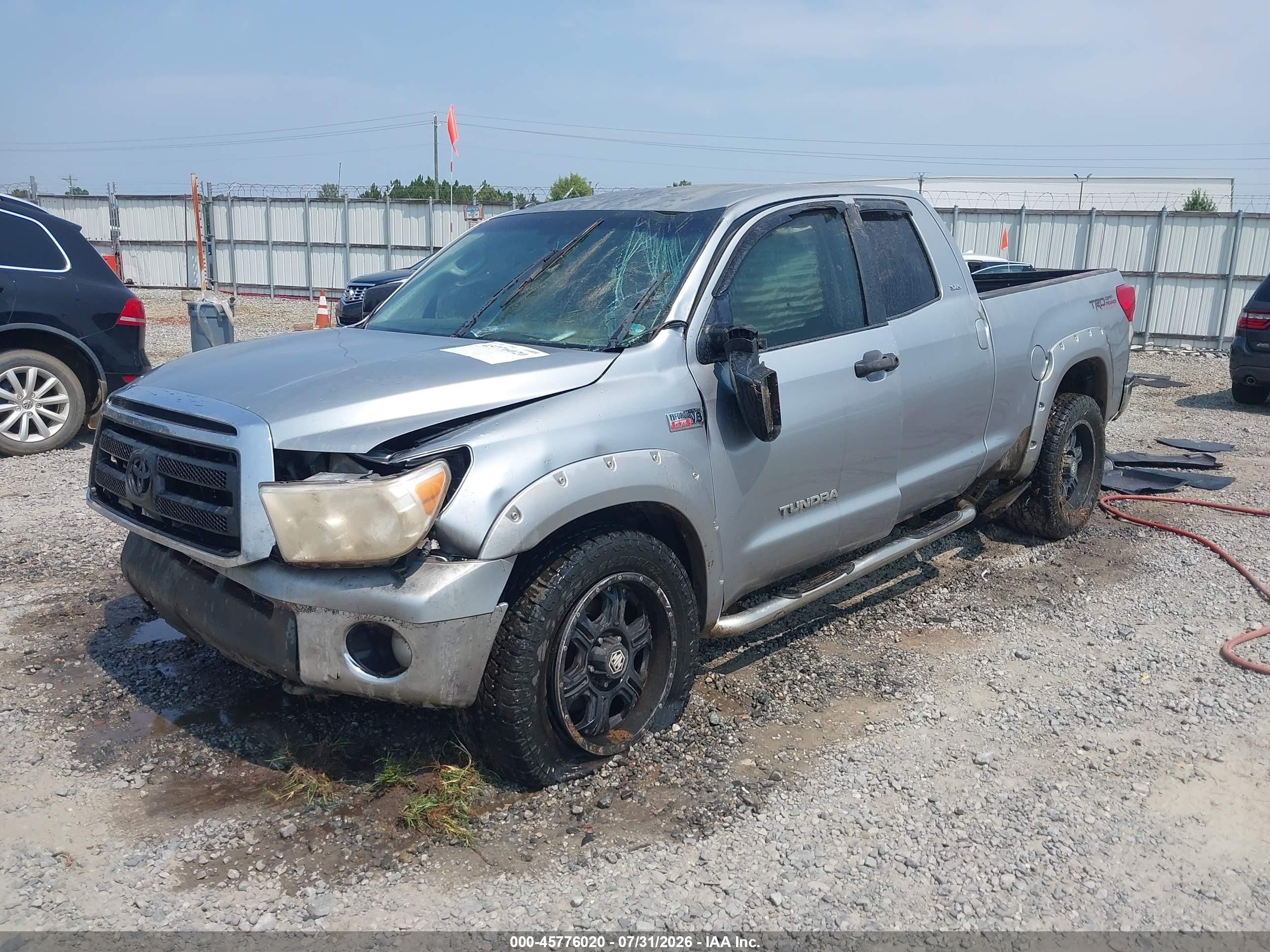 2011 Toyota Tundra Grade 5.7l V8 Gray vin: 5TFUW5F18BX202916