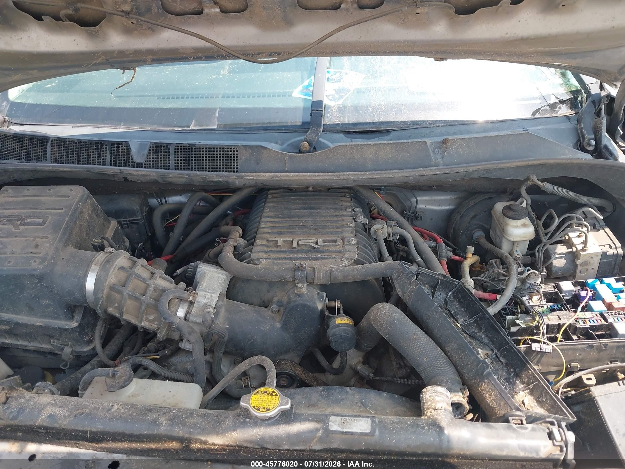2011 Toyota Tundra Grade 5.7l V8 Gray vin: 5TFUW5F18BX202916