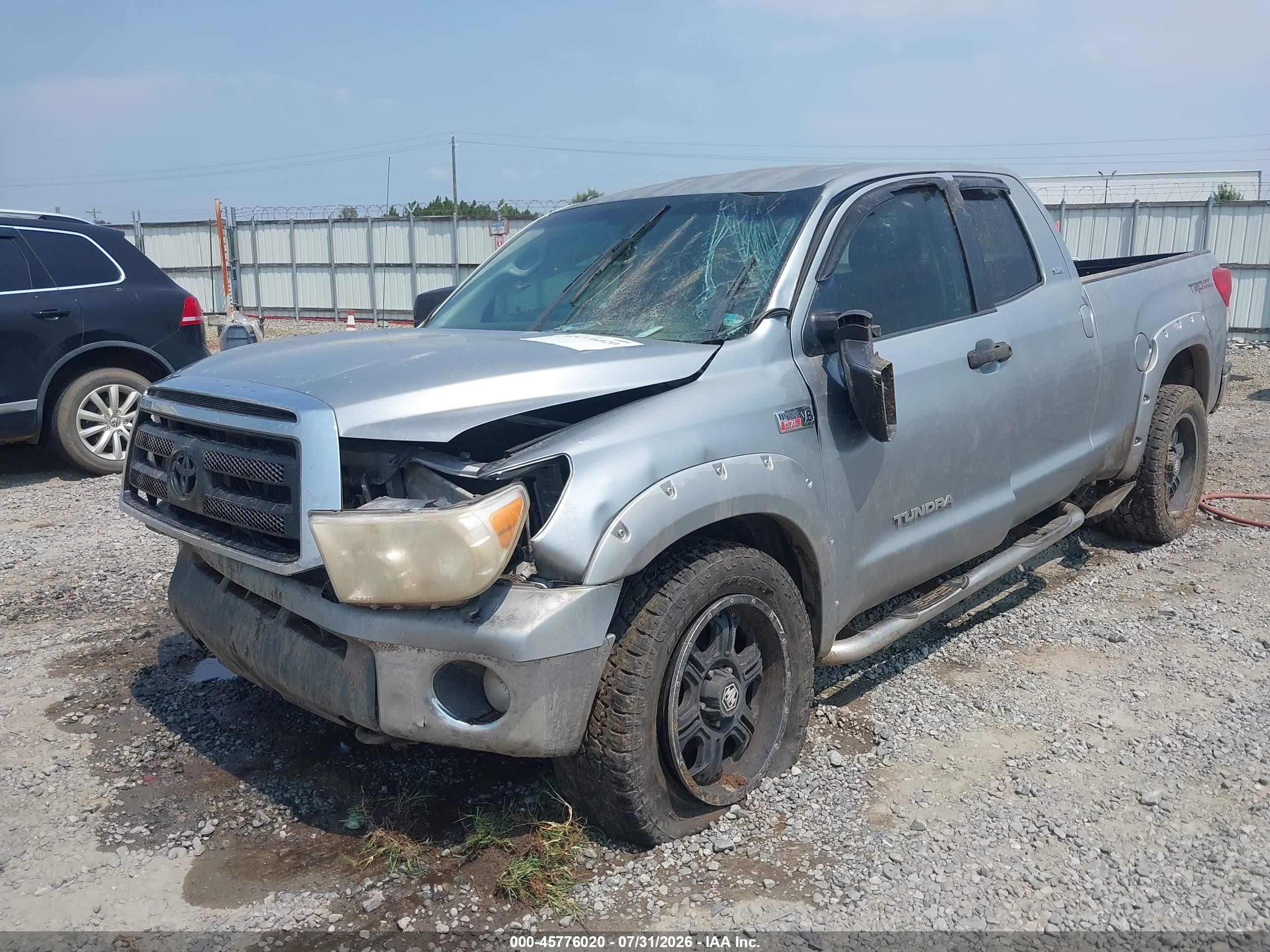 2011 Toyota Tundra Grade 5.7l V8 Gray vin: 5TFUW5F18BX202916