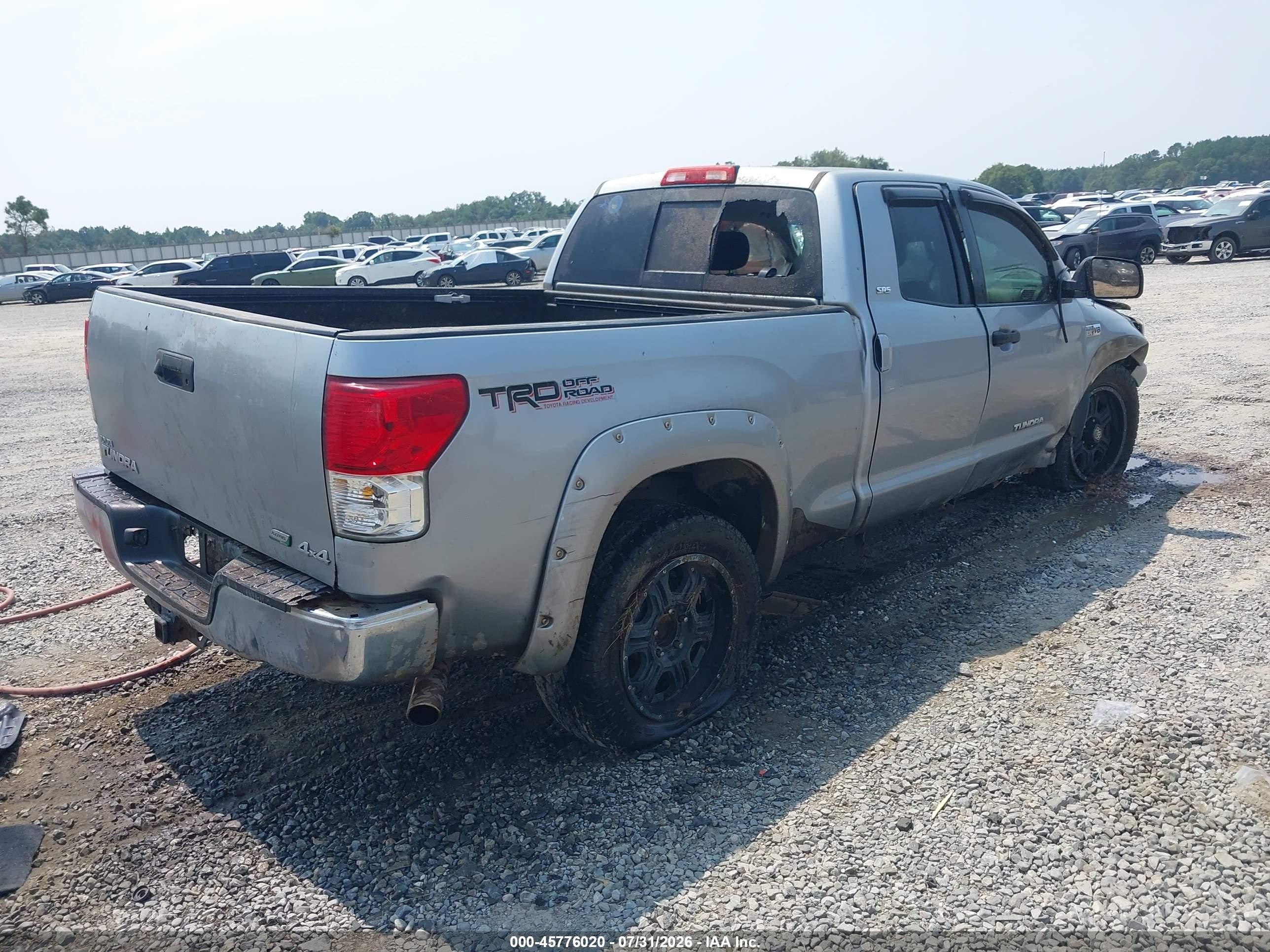 2011 Toyota Tundra Grade 5.7l V8 Gray vin: 5TFUW5F18BX202916