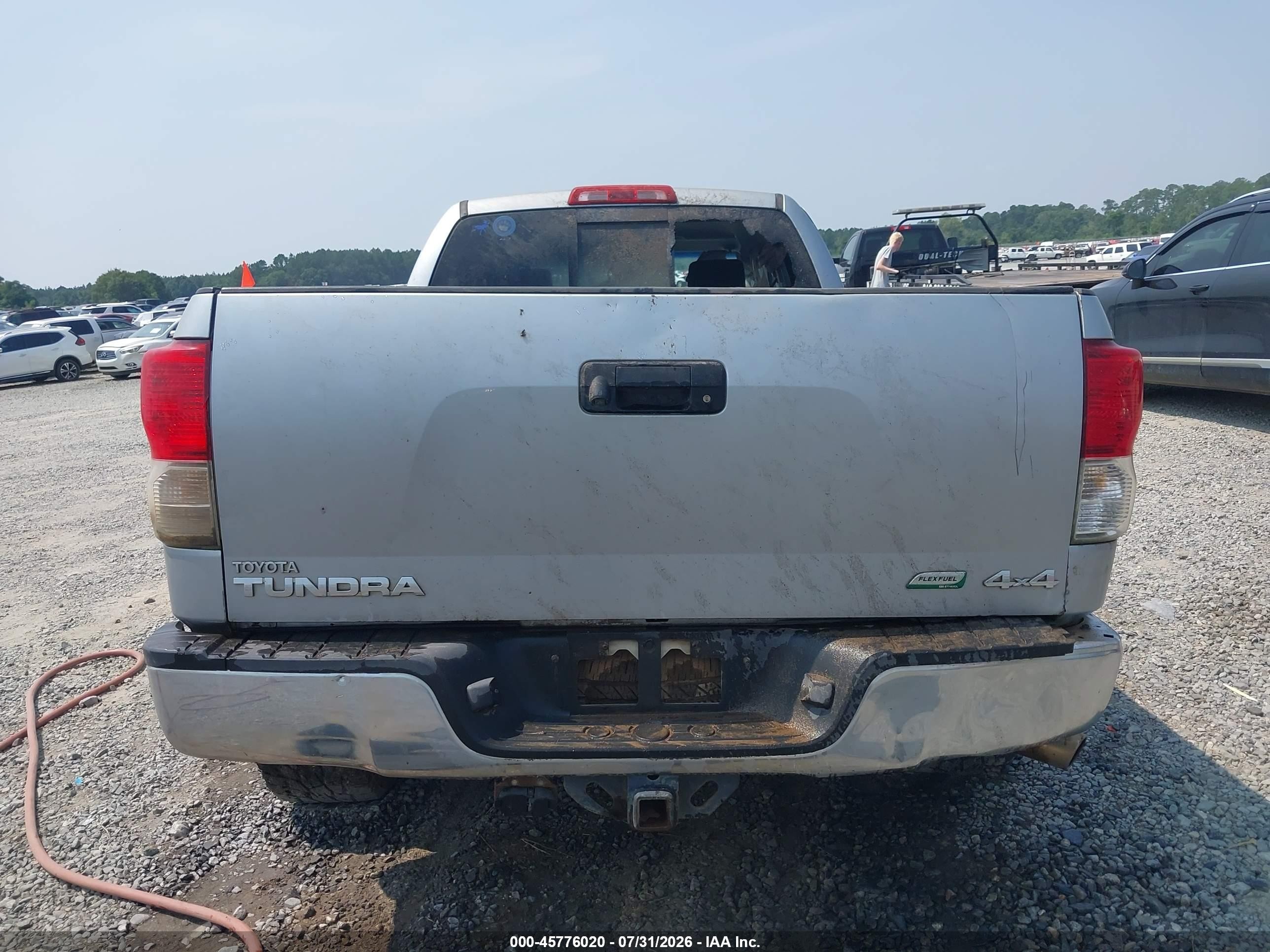 2011 Toyota Tundra Grade 5.7l V8 Gray vin: 5TFUW5F18BX202916