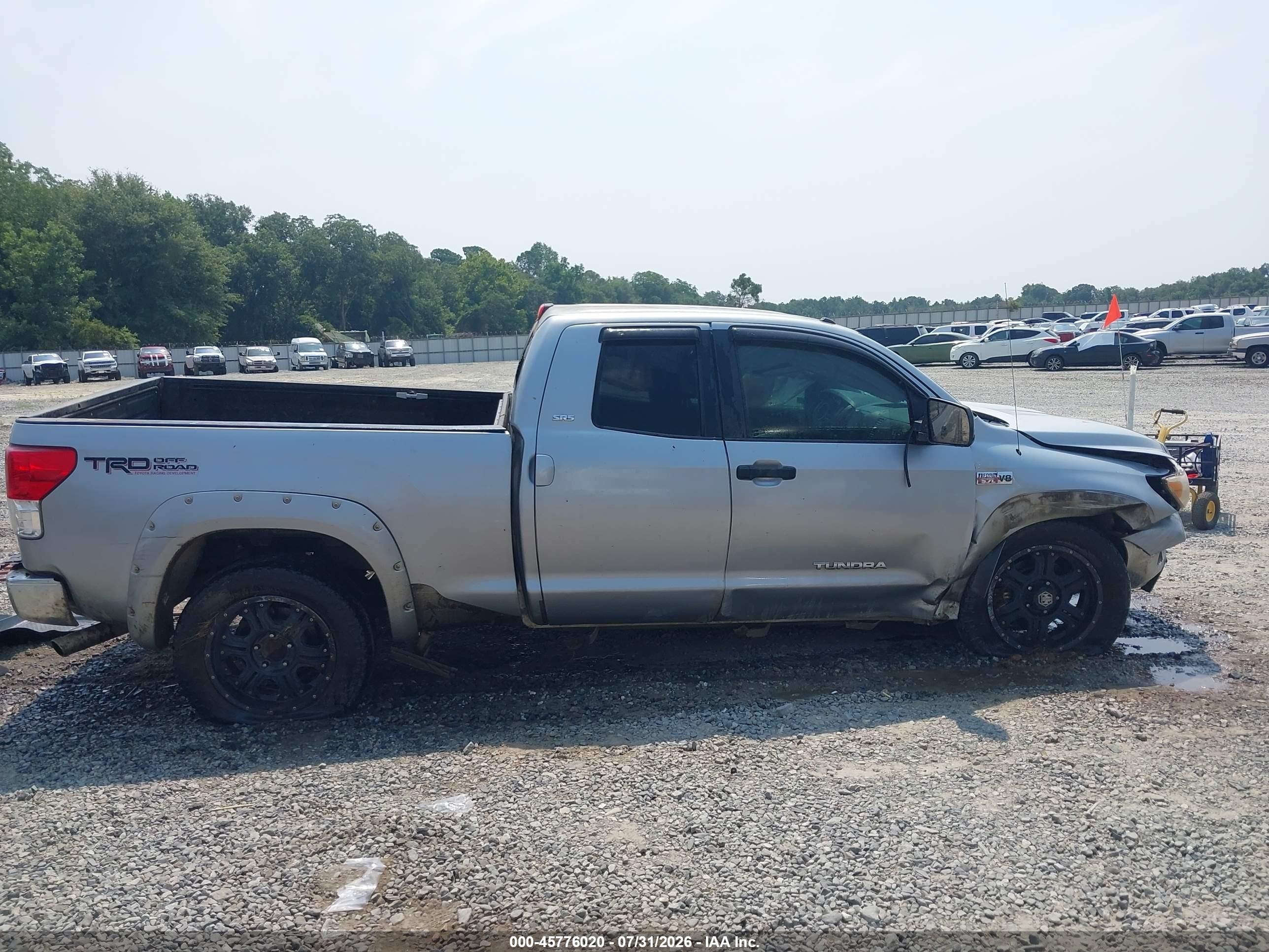 2011 Toyota Tundra Grade 5.7l V8 Gray vin: 5TFUW5F18BX202916