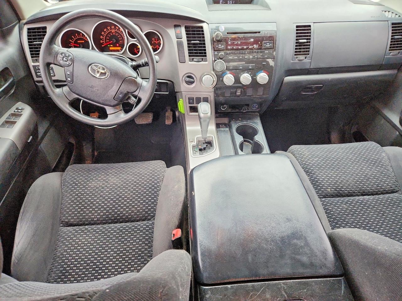 2013 Toyota Tundra Black vin: 5TFUW5F18DX282110