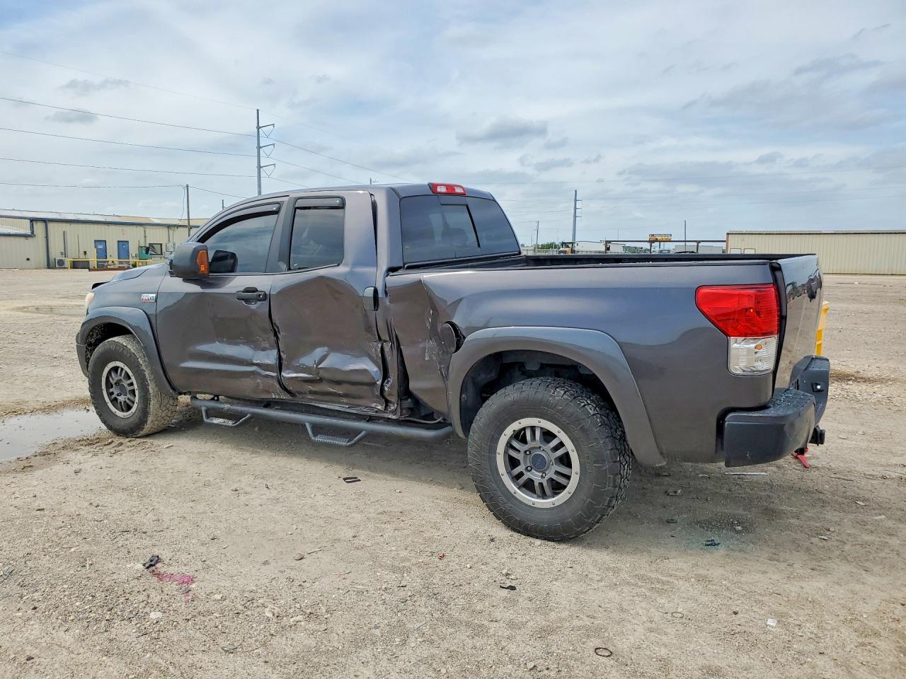 2013 Toyota Tundra Double Cab Sr5 Gray vin: 5TFUW5F18DX282186