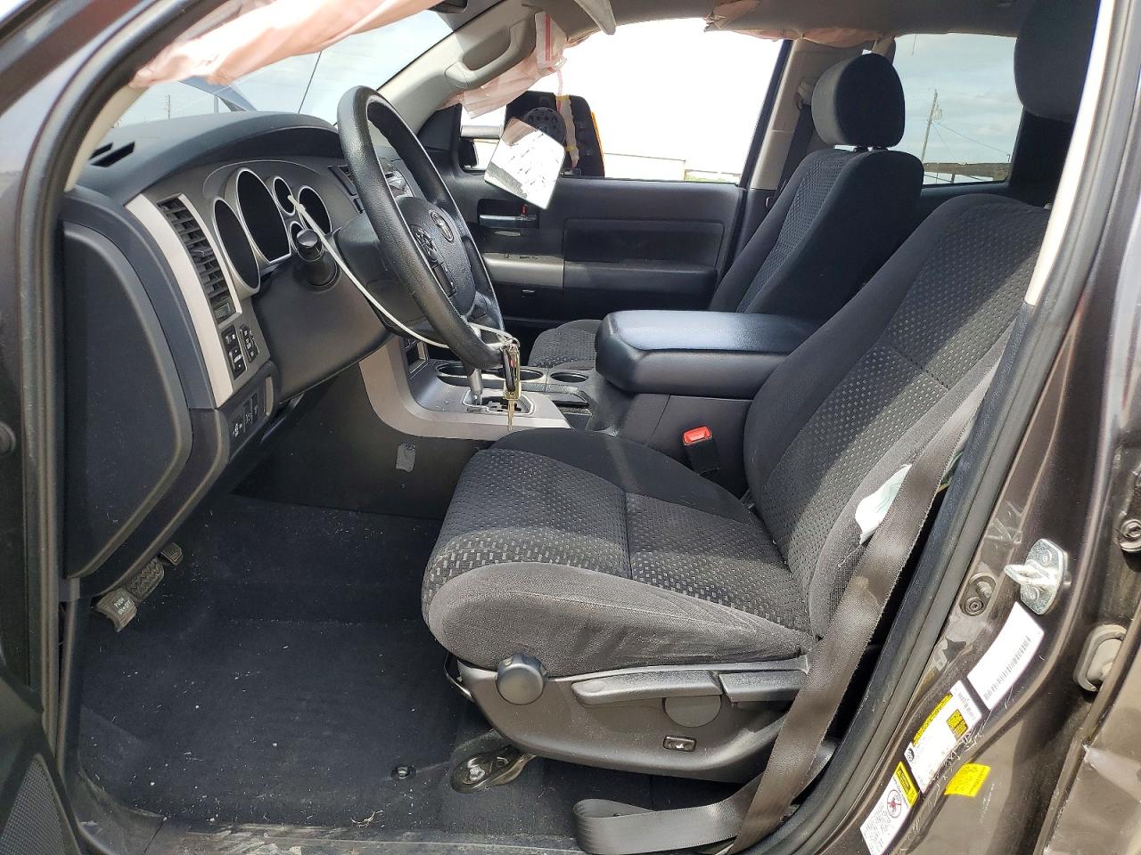 2013 Toyota Tundra Double Cab Sr5 Gray vin: 5TFUW5F18DX282186