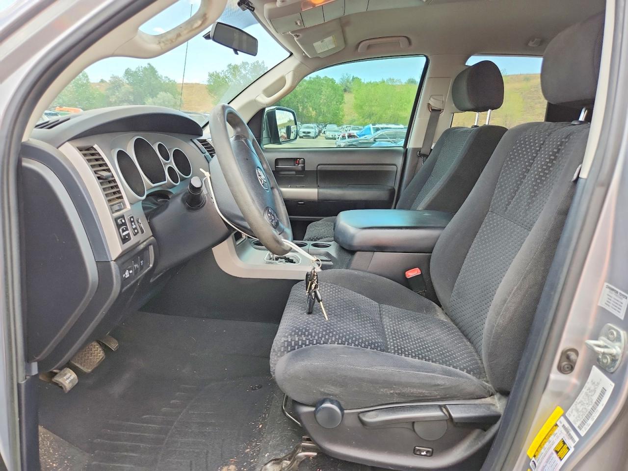 2013 Toyota Tundra Double Cab Sr5 Gray vin: 5TFUW5F18DX285816