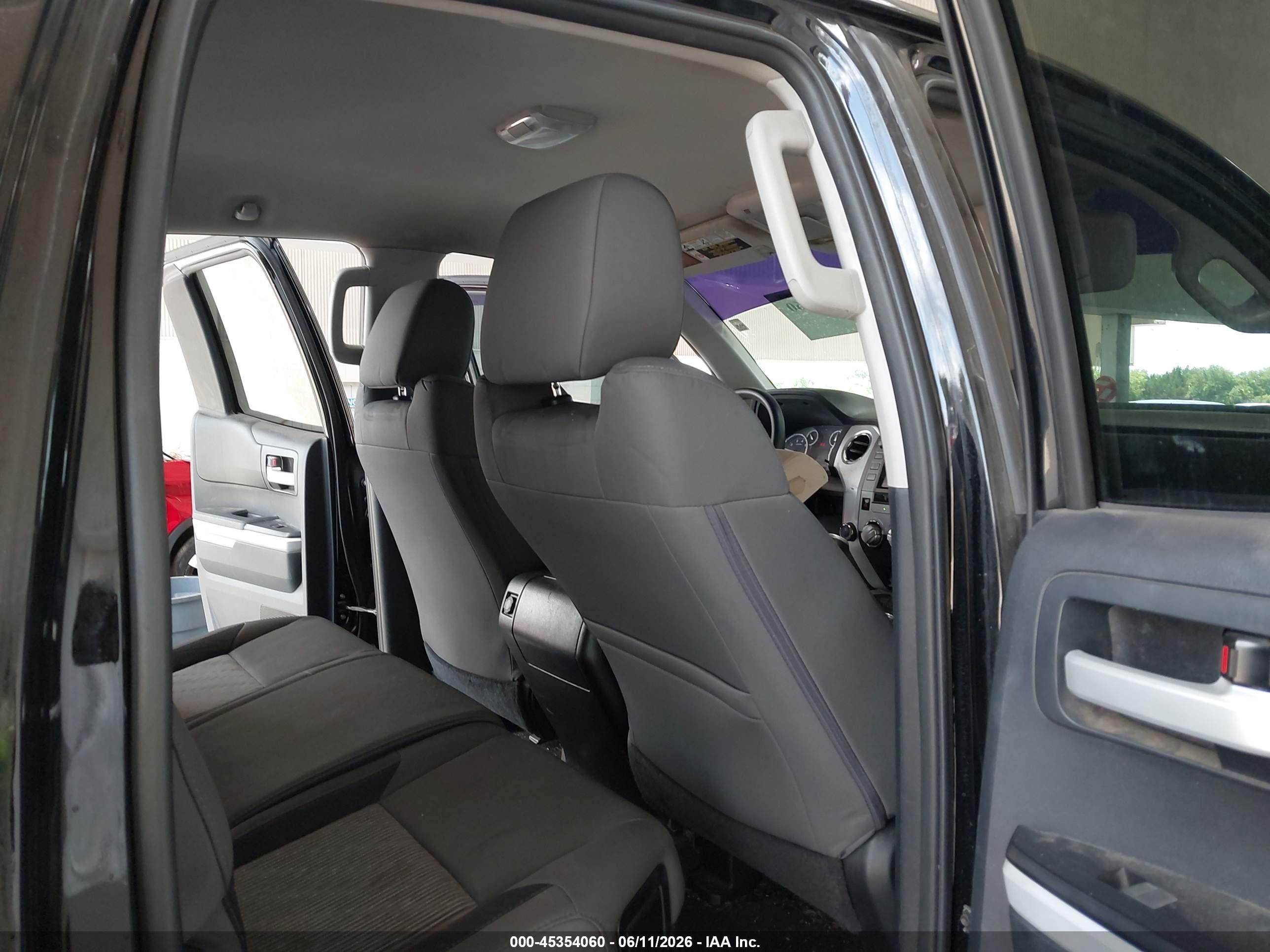 2014 Toyota Tundra Sr5 5.7l V8 Black vin: 5TFUW5F18EX409018