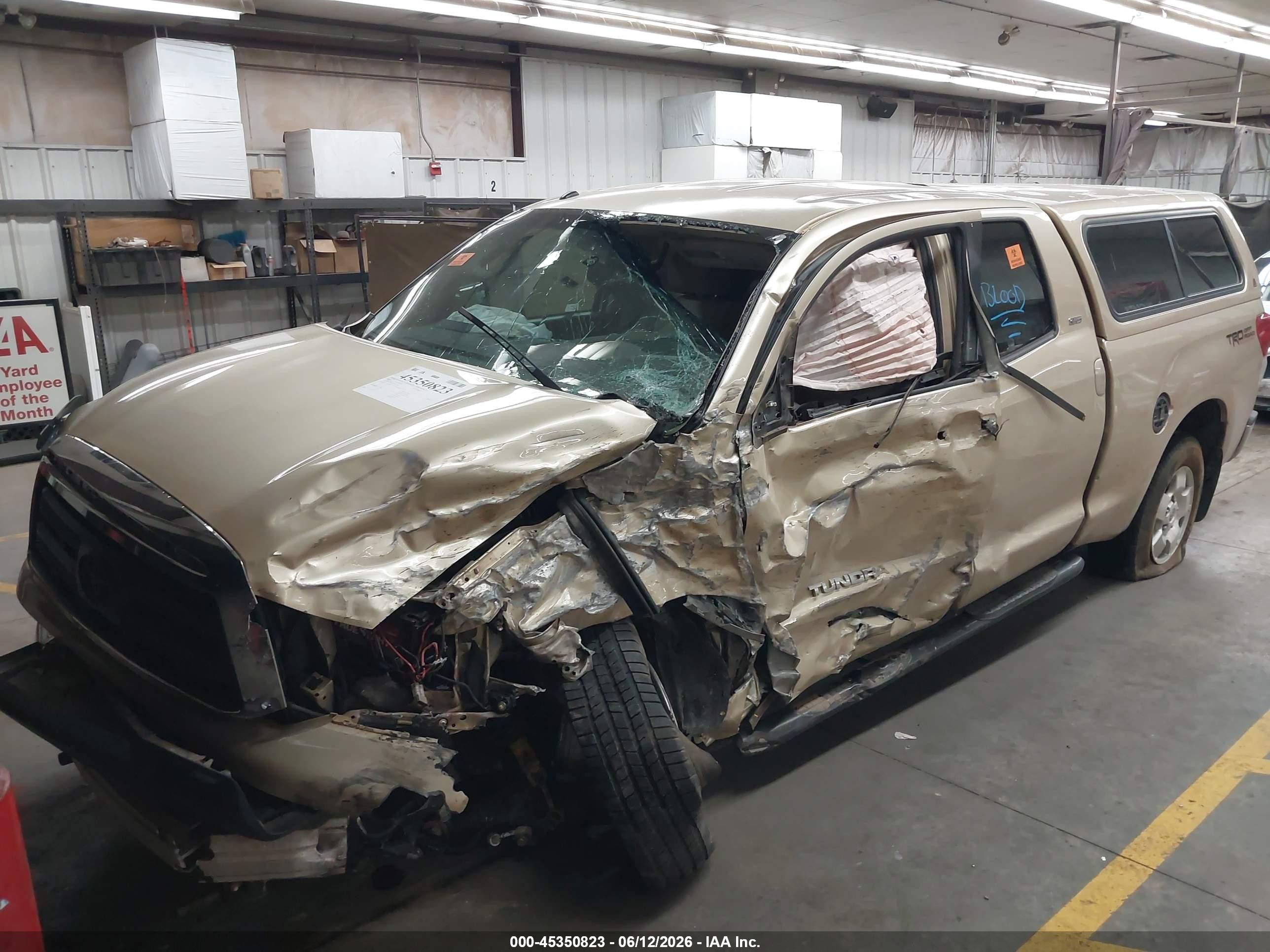 2010 Toyota Tundra Grade 5.7l V8 Tan vin: 5TFUW5F19AX116612
