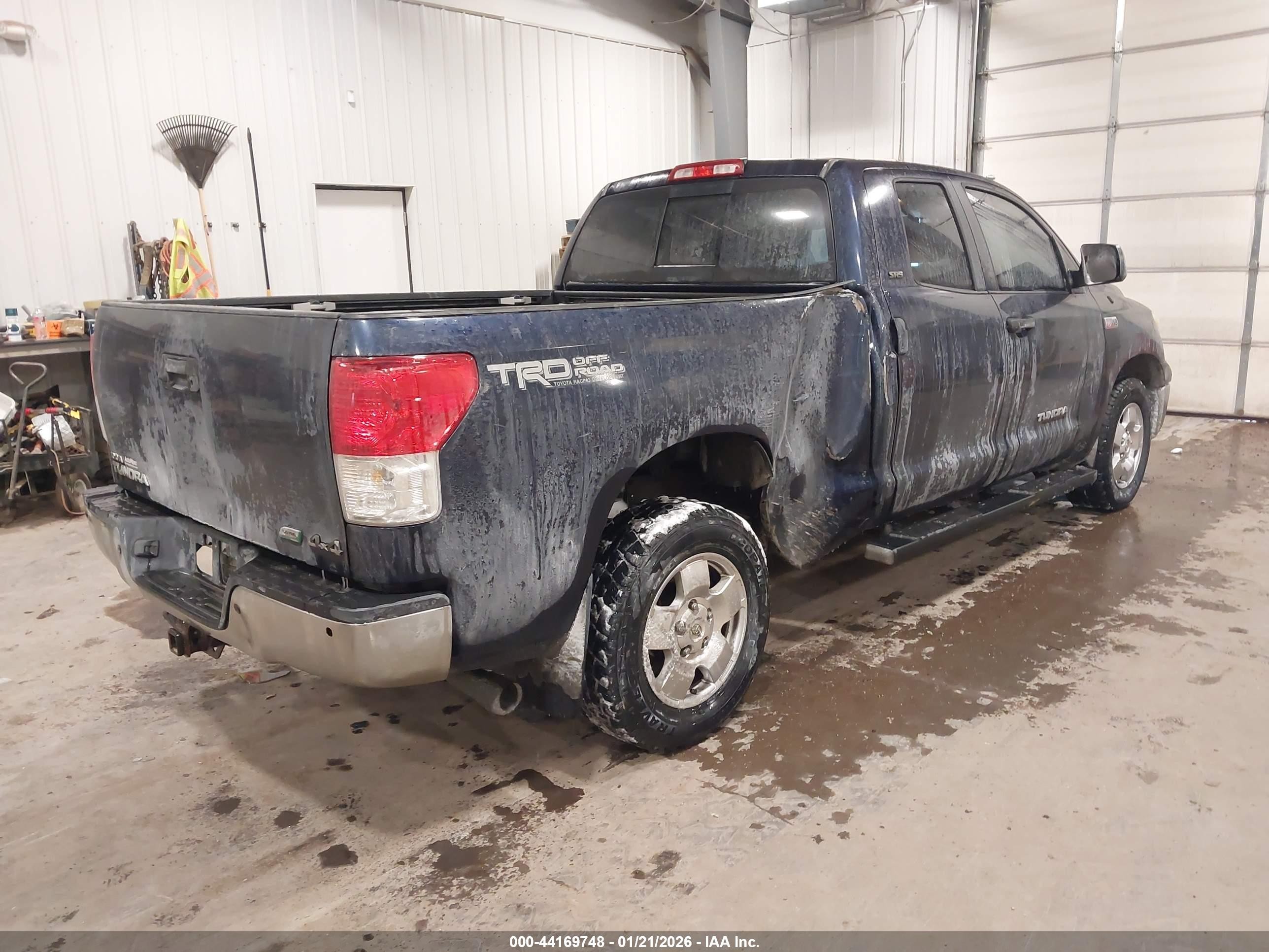 2010 Toyota Tundra Grade 5.7l V8 Синий vin: 5TFUW5F19AX127898