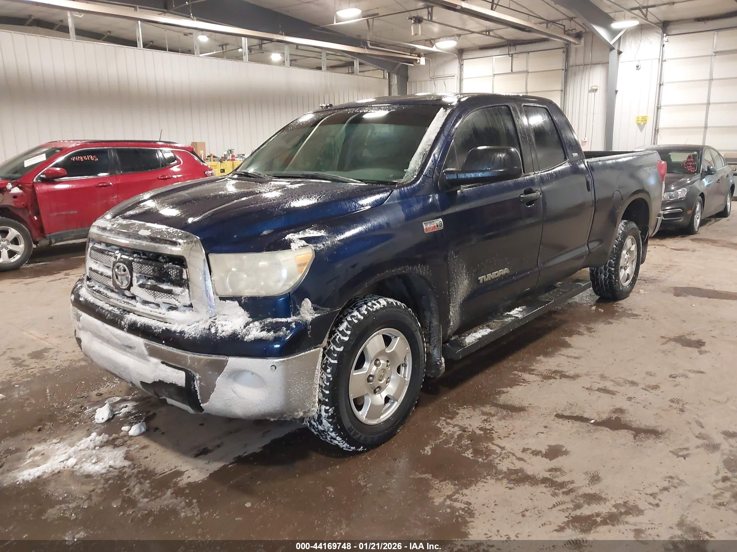 2010 Toyota Tundra Grade 5.7l V8 Синий vin: 5TFUW5F19AX127898