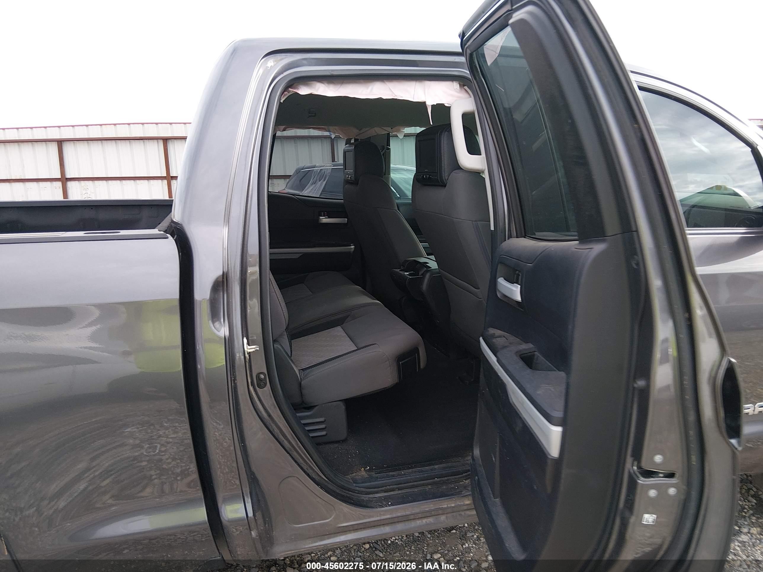 2014 Toyota Tundra Sr5 5.7l V8 Gray vin: 5TFUW5F19EX390589